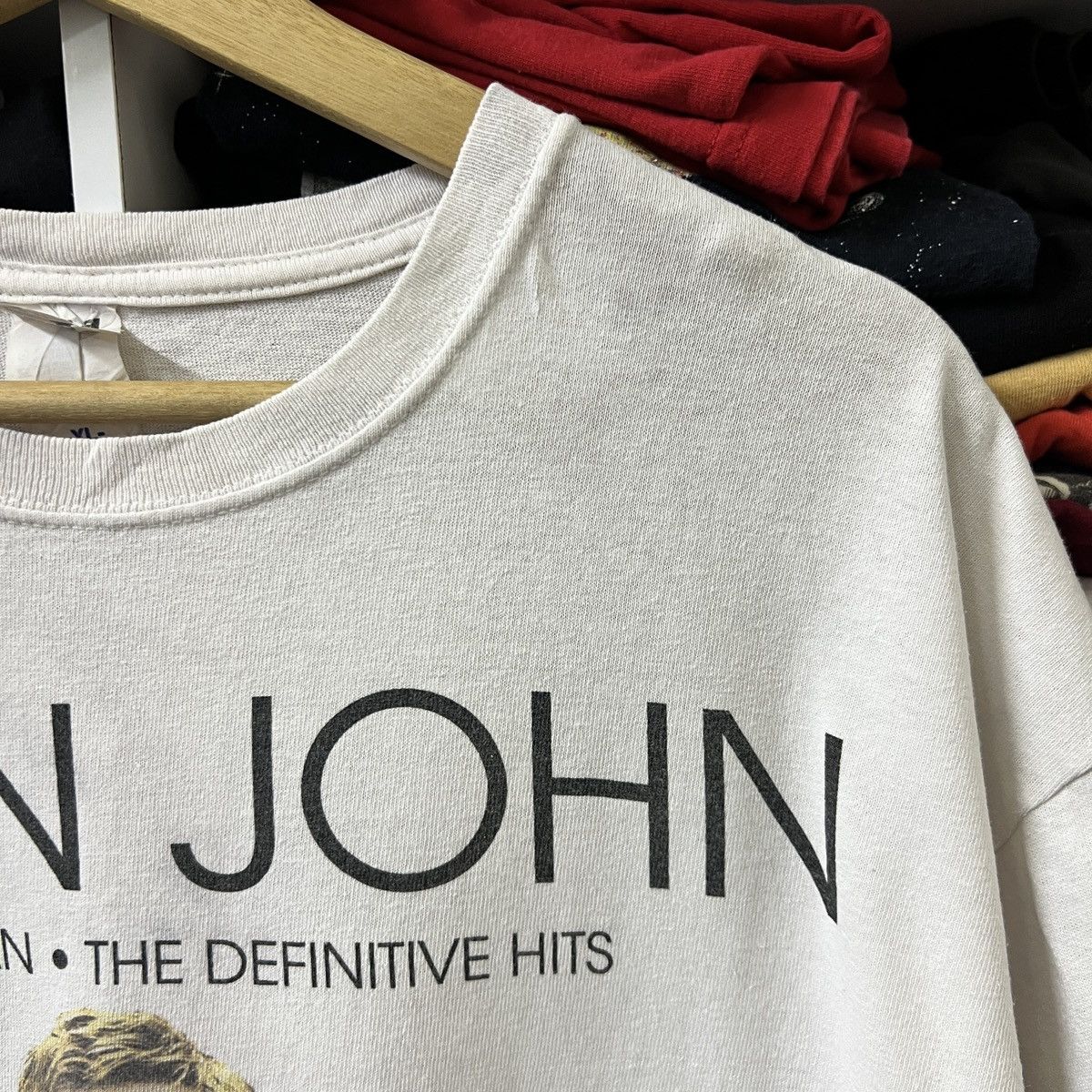 Band Tees × Vintage VTG ELTON JOHN ROCKETMAN Size US XL / EU 56 / 4 - 6 Thumbnail