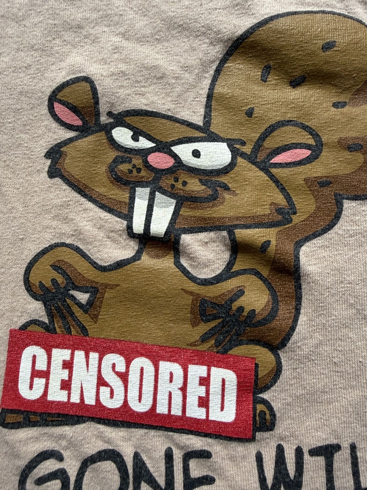 Vintage Vintage Y2K Squirrels Gone Wild Funny Graphic Tee Size US M / EU 48-50 / 2 - 3 Thumbnail