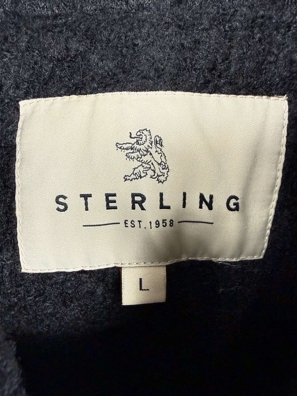 Other Sterling Est. 1958 Wool Duffle Coat Collared Men size L Size US L / EU 52-54 / 3 - 4 Thumbnail