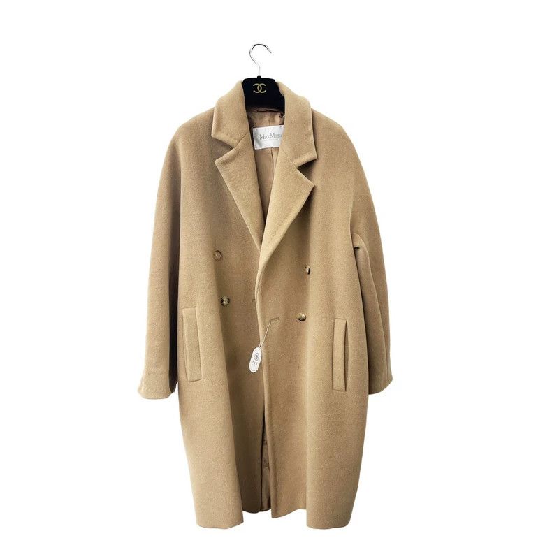 Max Mara Max Mara Solid midi double-breasted tunic coat Size M / US 6-8 / IT 42-44 - 1 Thumbnail