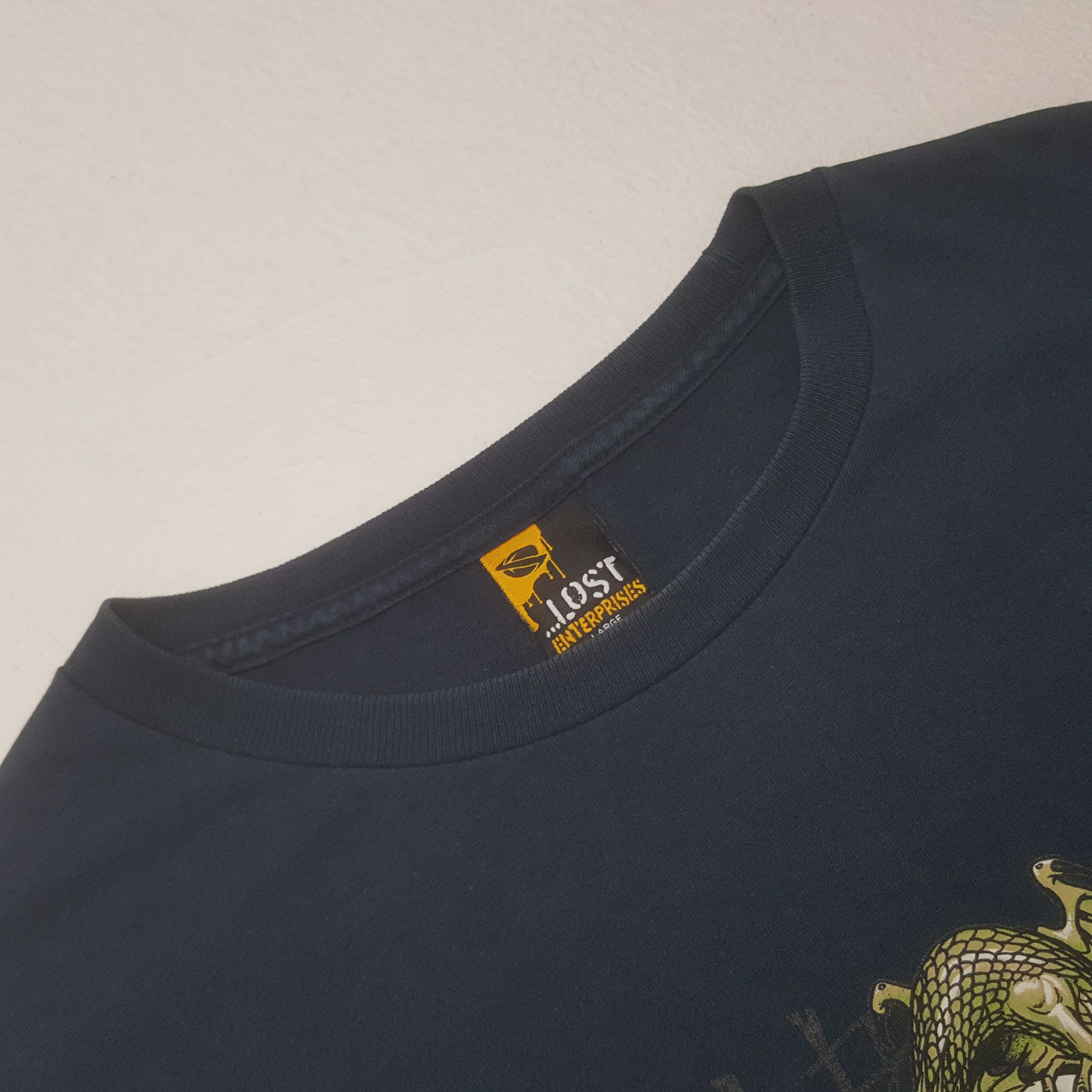 Lost Enterprises × Vintage Vintage Lost Enterprises American Streetwear T-shirt Size US L / EU 52-54 / 3 - 4 Thumbnail