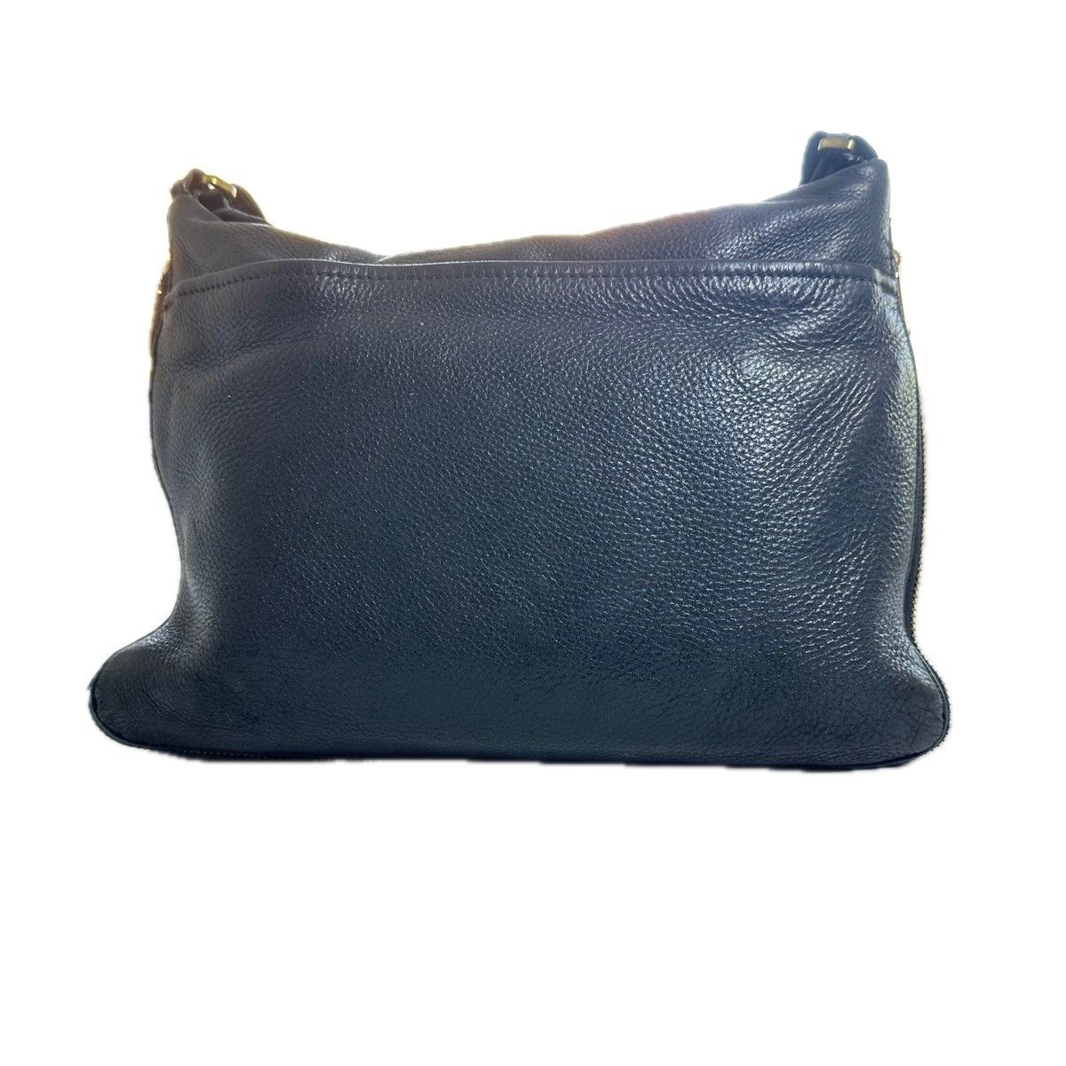 Fossil Fossil Black Pebbled Leather Crossbody Bag ZipTop Expandable Size ONE SIZE - 3 Thumbnail