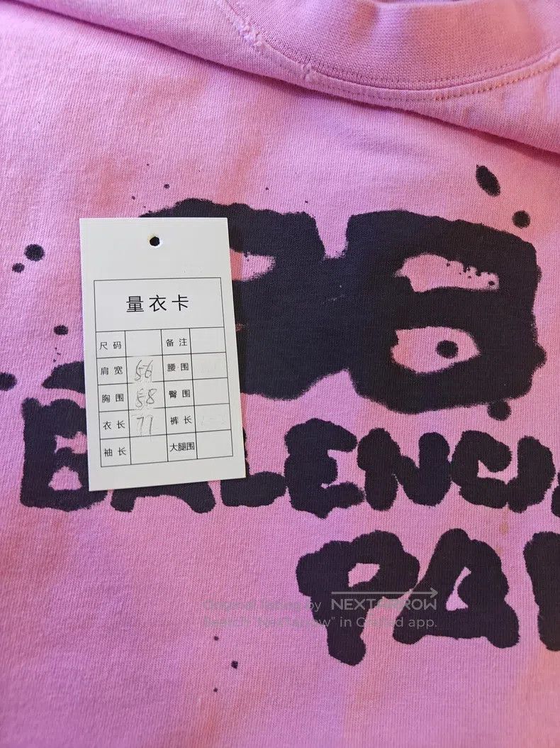 Balenciaga Balenciaga Splatter Short Sleeve Size US M / EU 48-50 / 2 - 5 Thumbnail