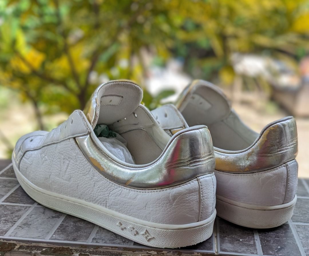 Louis Vuitton Louis Vuitton Luxembourg White Monogram Trainer Sneakers S8 Size US 9.5 / EU 42-43 - 6 Thumbnail