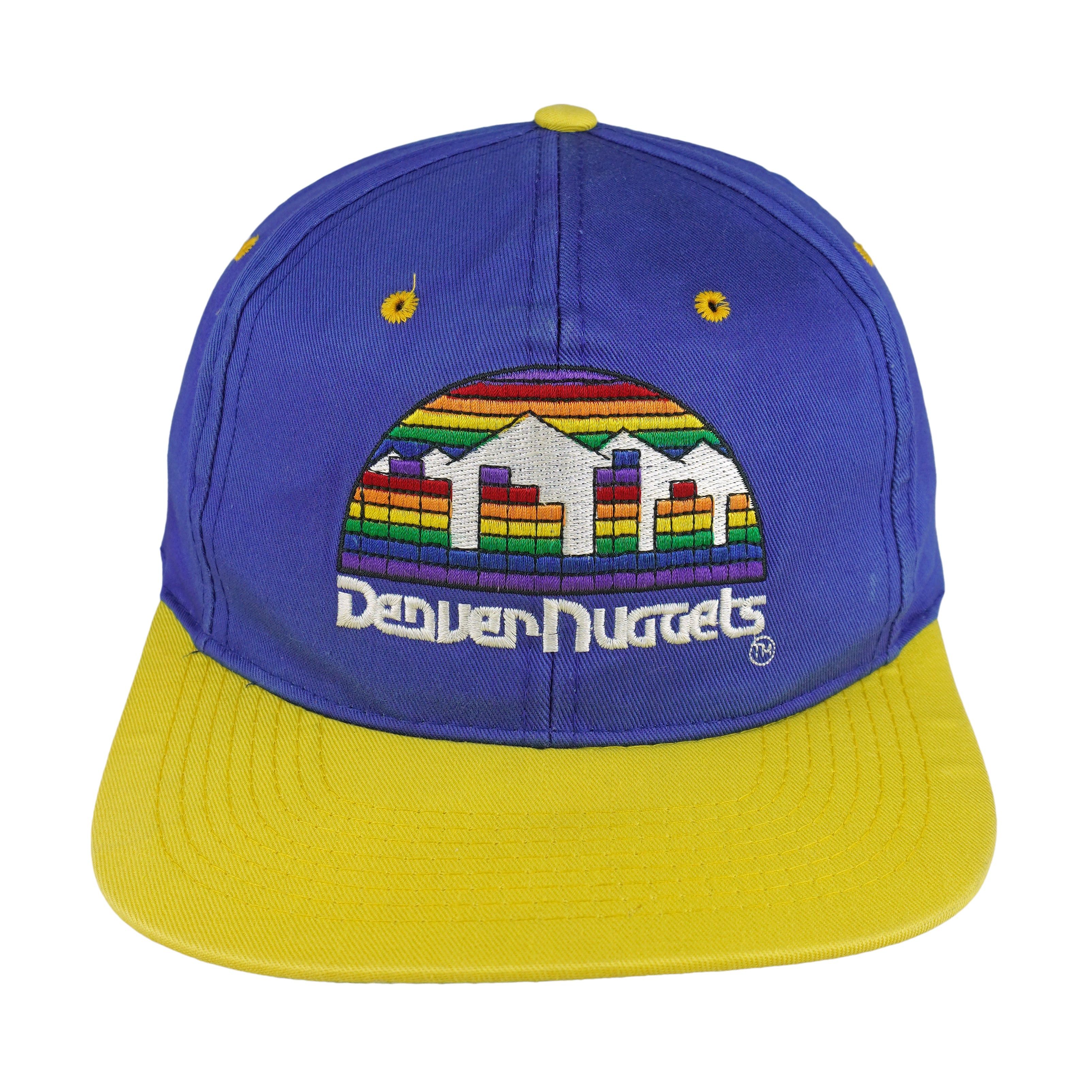 Drew Pearson NBA - Denver Nuggets Embroidered Snapback Hat 1990s Size ONE SIZE - 1 Thumbnail