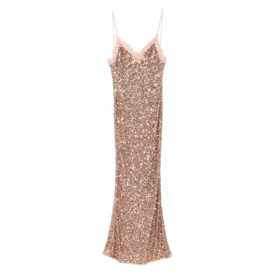 Elisabetta Franchi ELISABETTA FRANCHI Women Dresses ABR4952E2 181 PINK Size M / US 6-8 / IT 42-44 - 1 Thumbnail