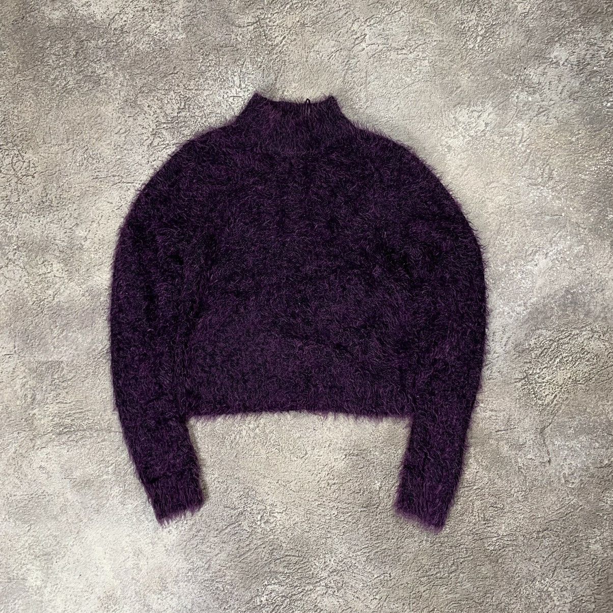 Vintage Vintage Y2K Mohair Cropped Sweater Oversized Grunge 90s S Size S / US 4 / IT 40 - 1 Thumbnail