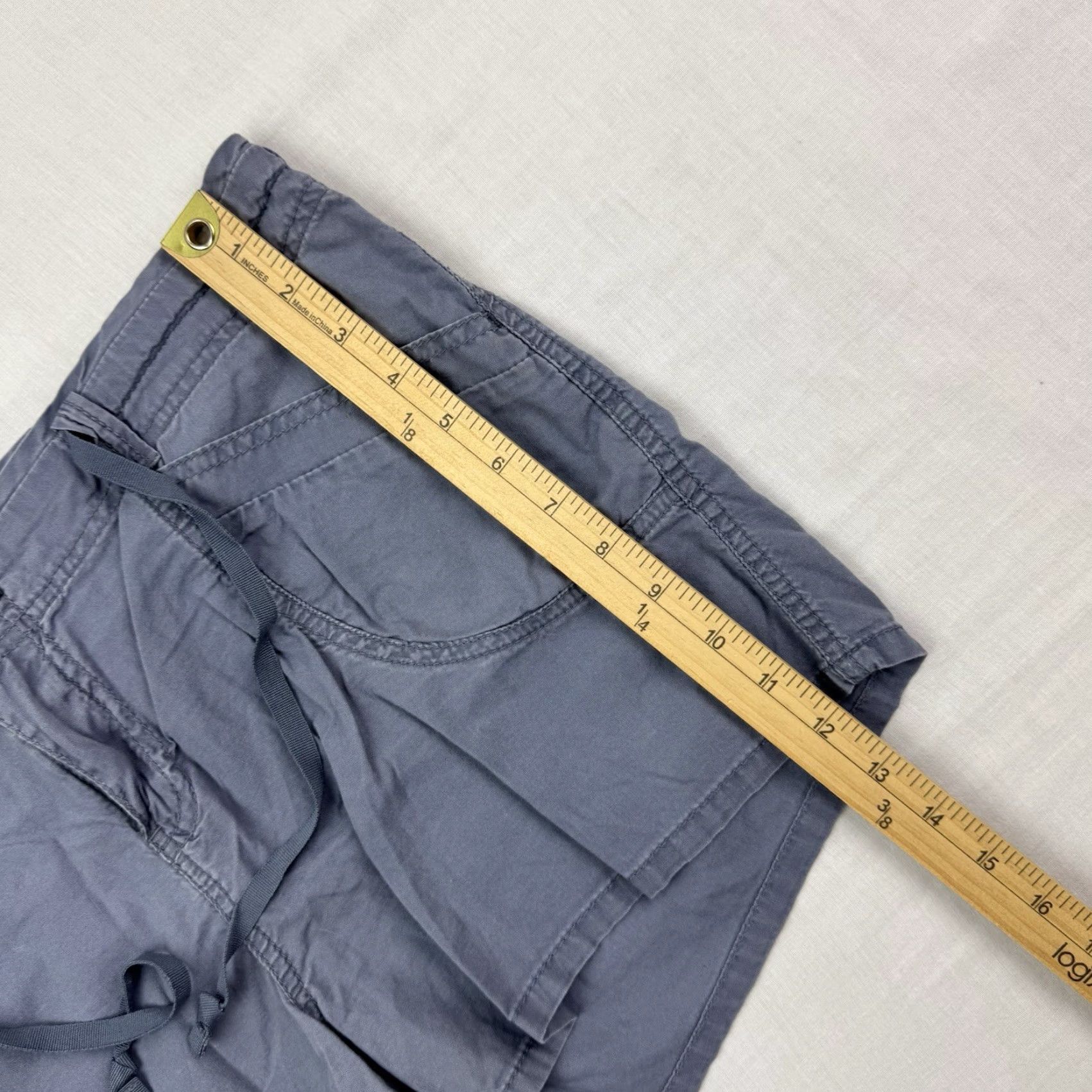 Vintage VINTAGE UNIONBAY Shorts Women 15 Gray Mid Waist Hipster Chino Casual Size 36" / US 14 / IT 50 - 7 Thumbnail