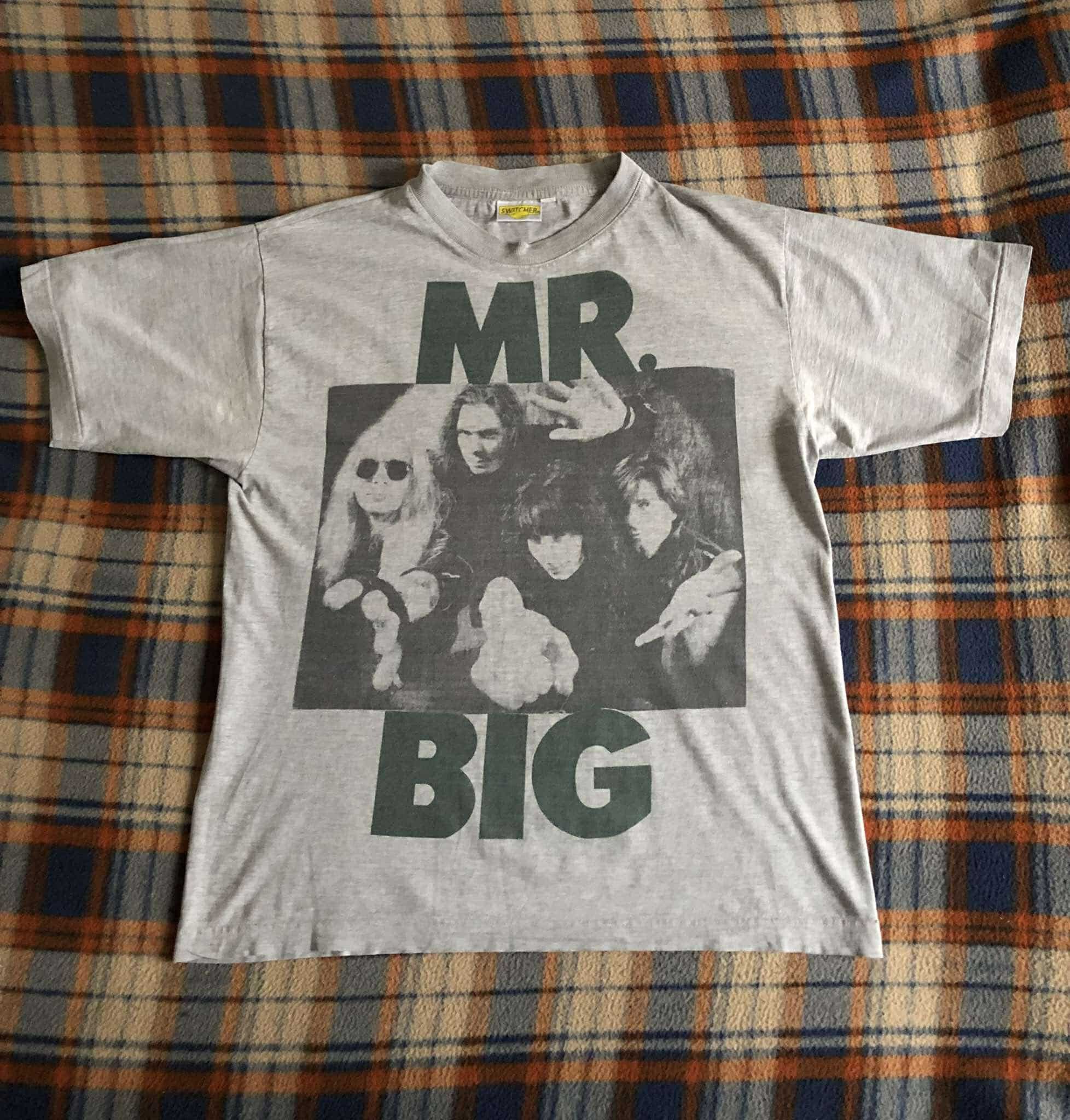 Band Tees × Vintage 90s Mr. Big T-shirt, Switcher tag, M Size US M / EU 48-50 / 2 - 1 Thumbnail