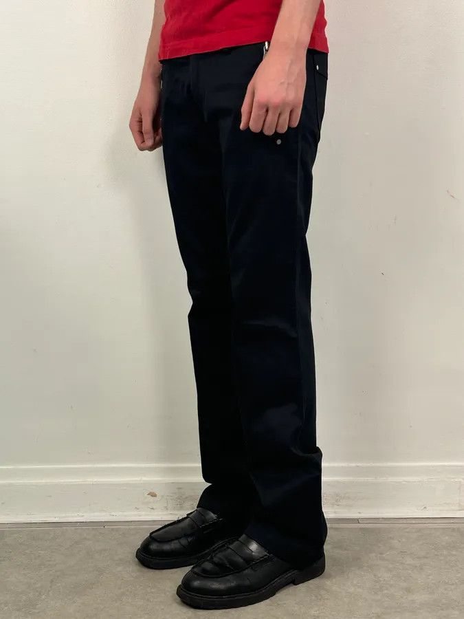 Dsquared2 AW2002 Dsquared2 Black Buttoned Zip Bootleg Pants Size 28" / US 6 / IT 42 - 4 Thumbnail