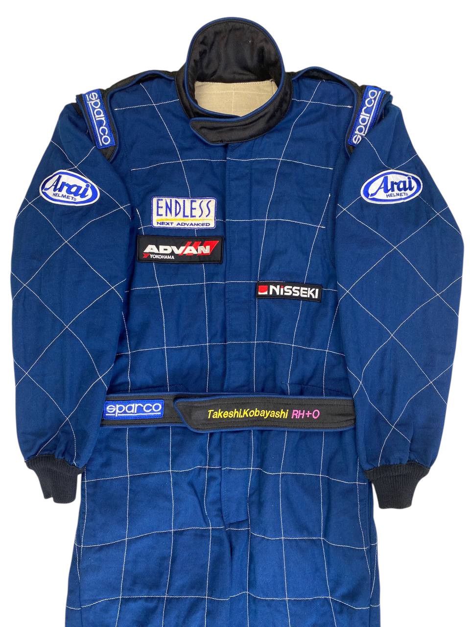 Formula 1 2008 Takeshi Kobayashi Sparco Racing Suit Size US 34 / EU 50 - 10 Thumbnail