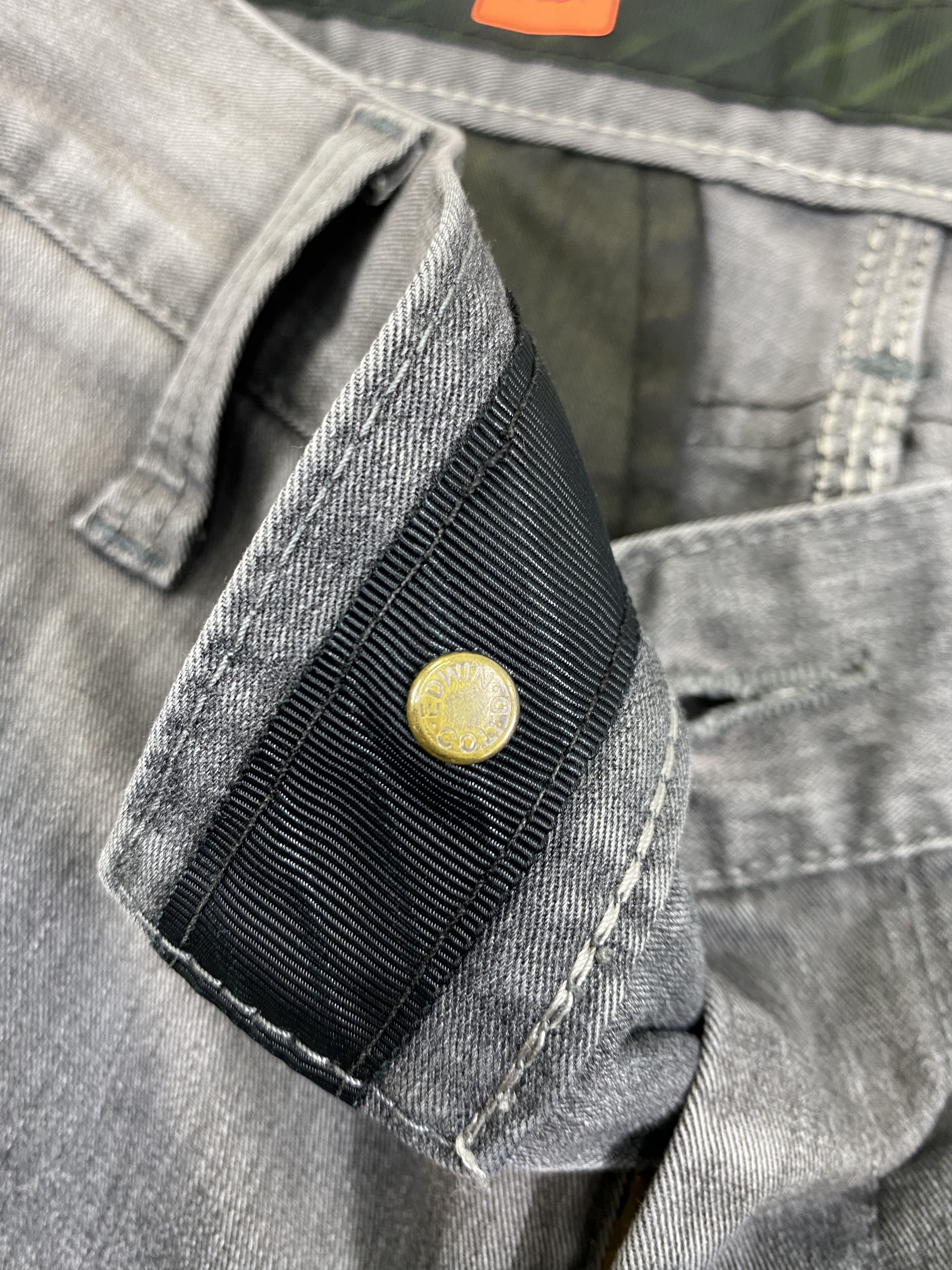 If Six Was Nine Vintage Edwin Casual Flare Sun Faded Pants -CP327 Size US 31 - 7 Thumbnail