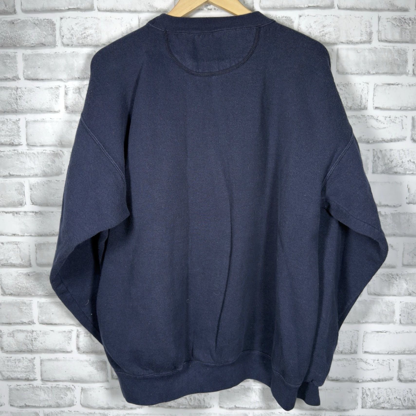 Vintage VINTAGE Genus Coastline Pullover Sweater Blue USA Mens Size L Cotton Blend Clothing Size US L / EU 52-54 / 3 - 5 Thumbnail