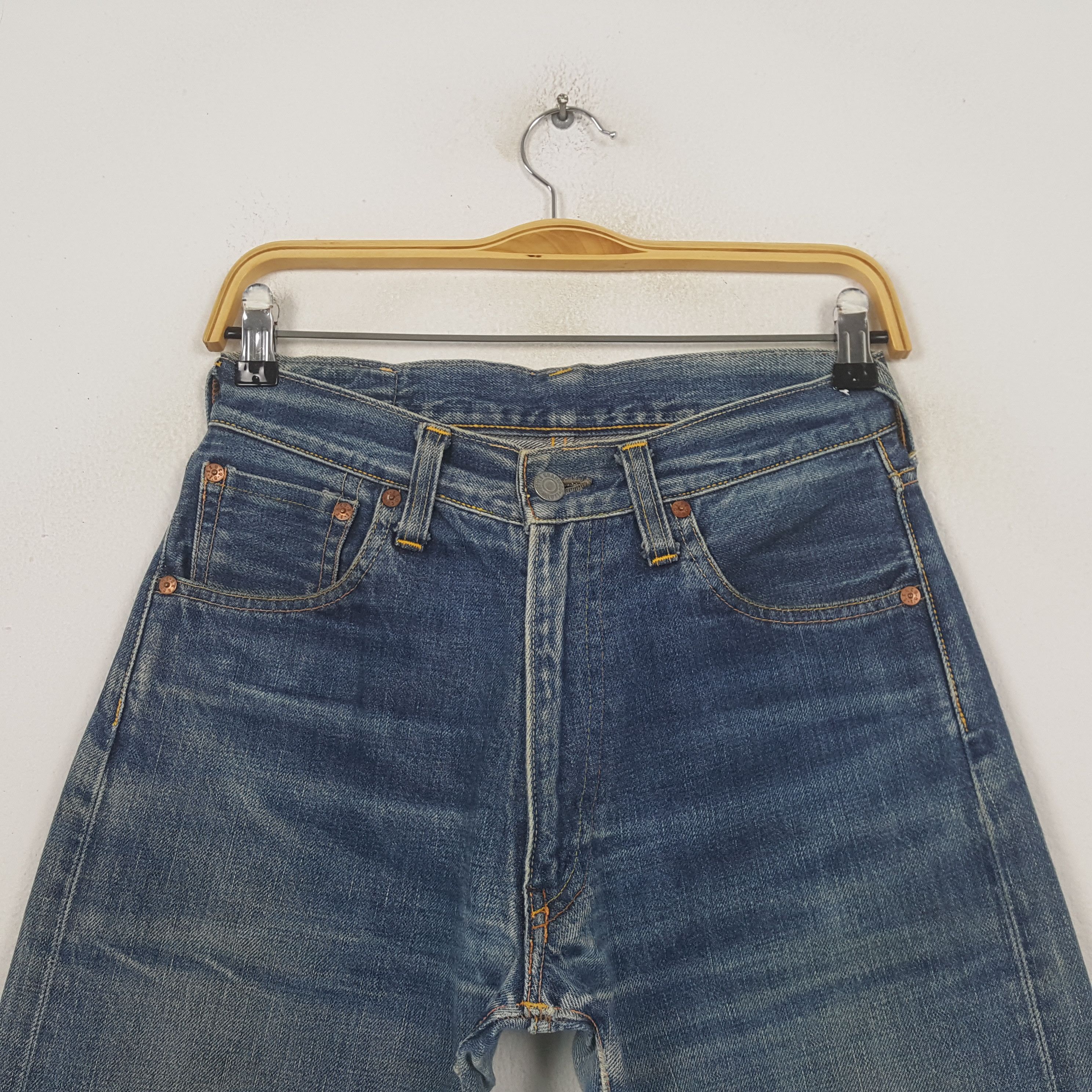 Evisu Vintage Evis Japanese Brand Daicock Custom Jeans RR28 Size US 28 / EU 44 - 5 Thumbnail