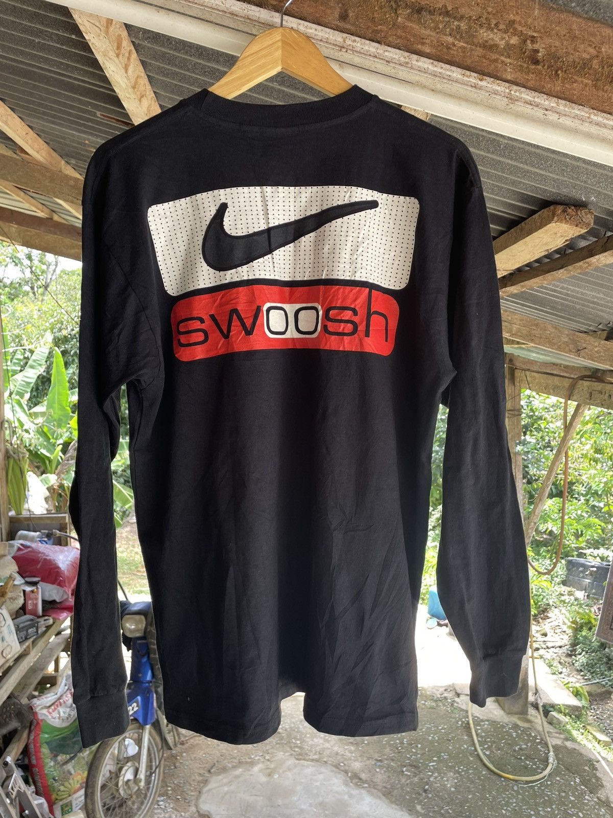 Nike Vintage 90s nike backhit tshirt Size US M / EU 48-50 / 2 - 1 Thumbnail