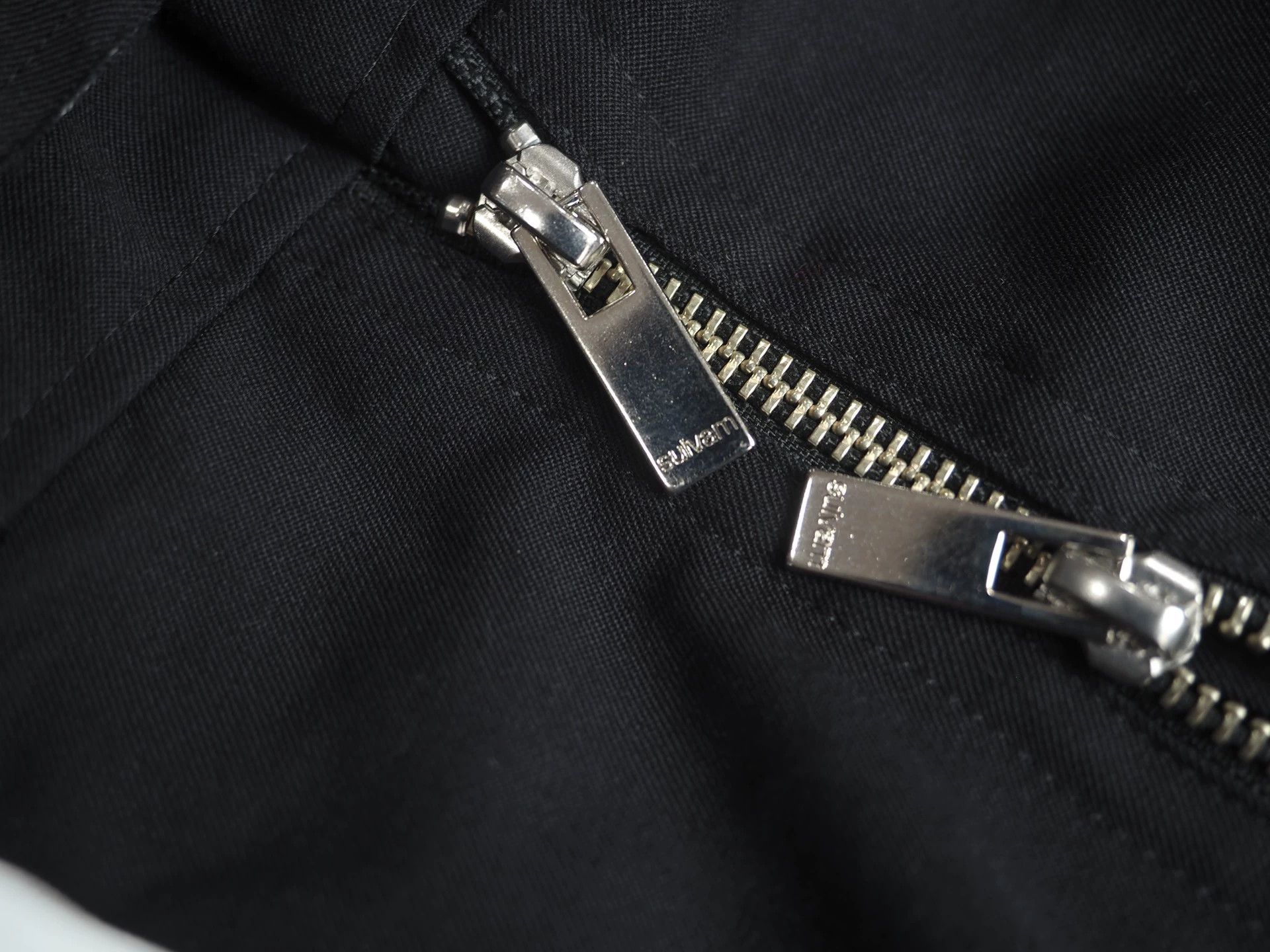 Sulvam SS23 SULVAM Black Bandage Wool Trousers Size US 29 - 4 Thumbnail
