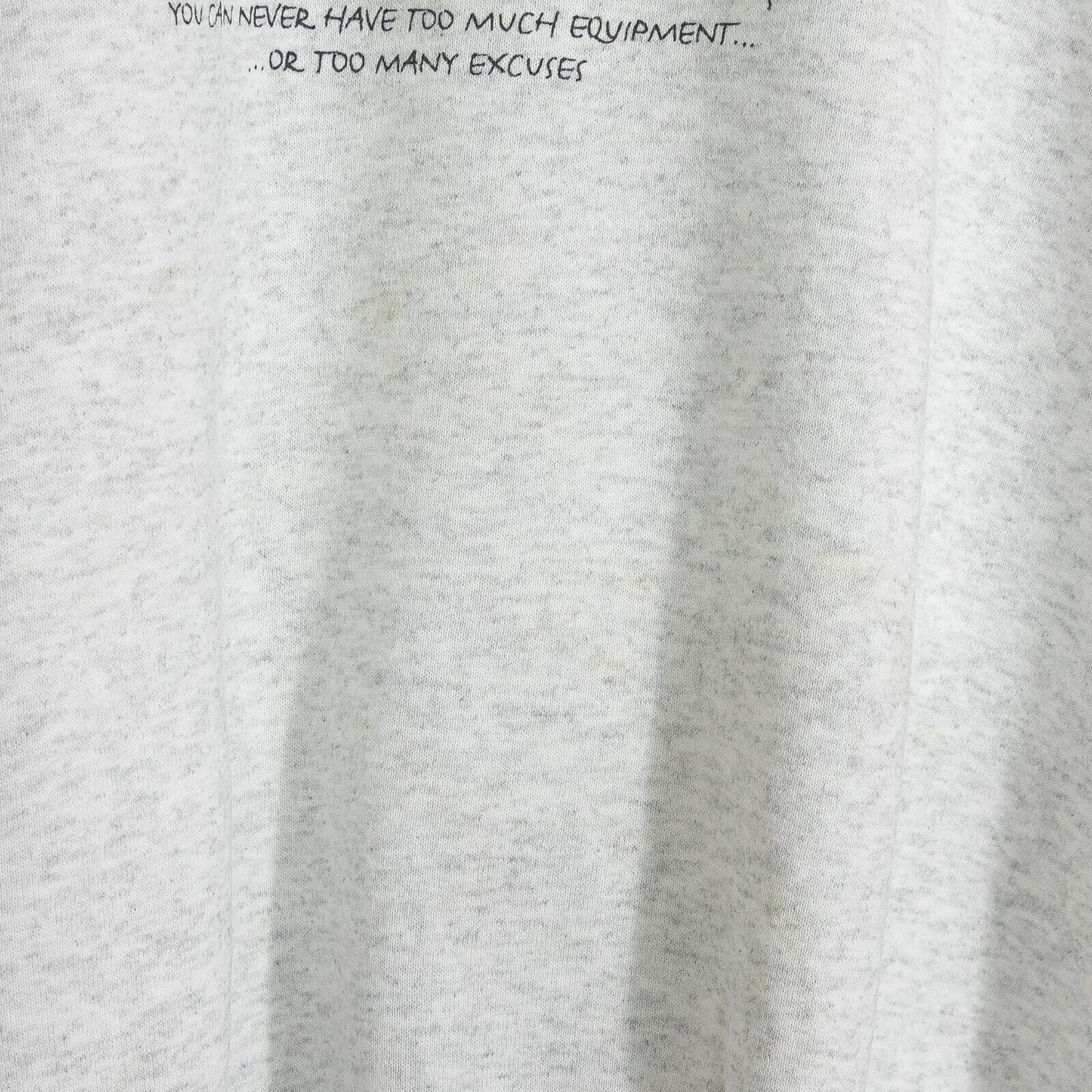 Vintage Vintage 90s Funny Golfing Sweatshirt XL - Faded Distressed Size US XL / EU 56 / 4 - 4 Thumbnail