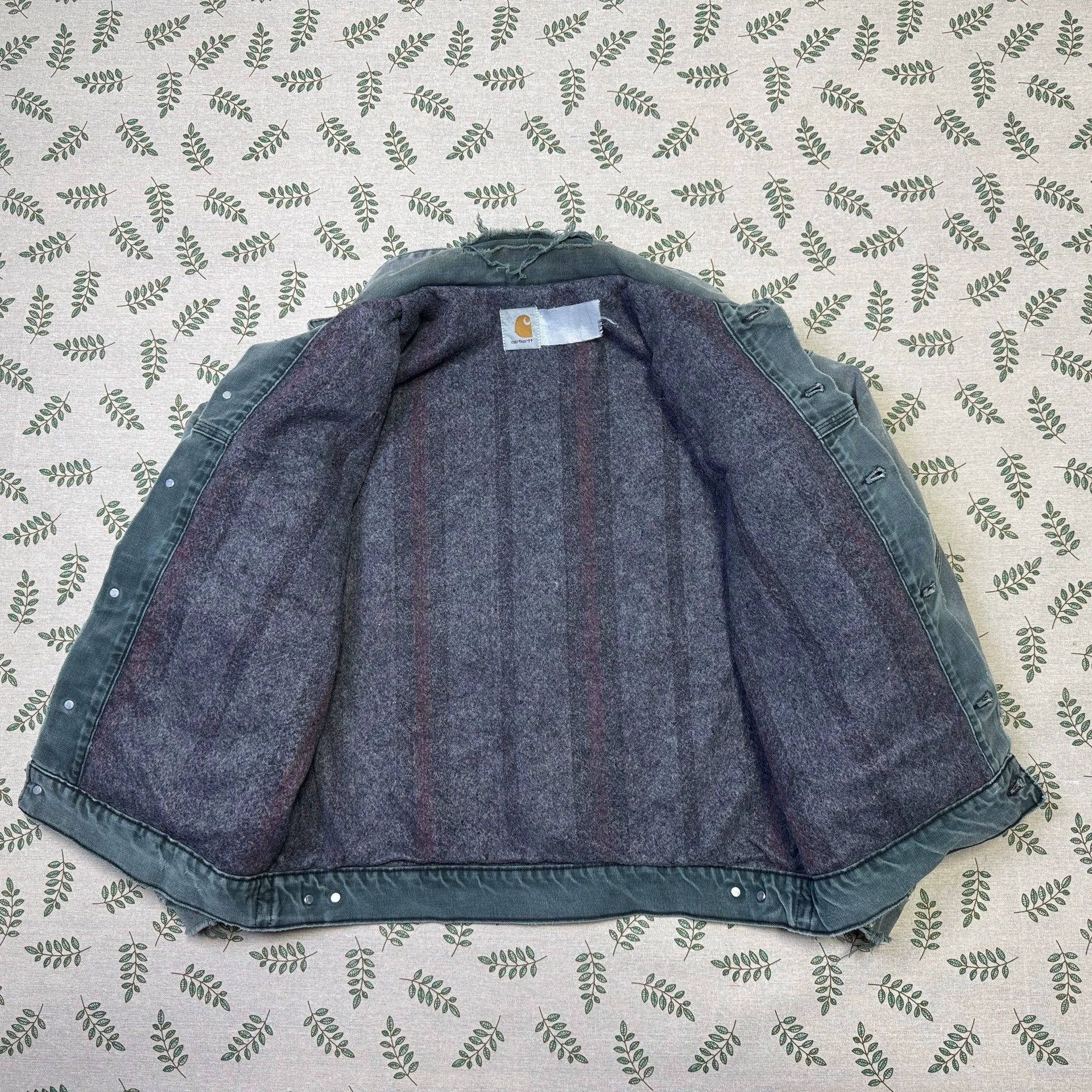 Carhartt Vintage Carhartt JB143 Washed Jacket HTG Hunter Green M Size US M / EU 48-50 / 2 - 4 Thumbnail