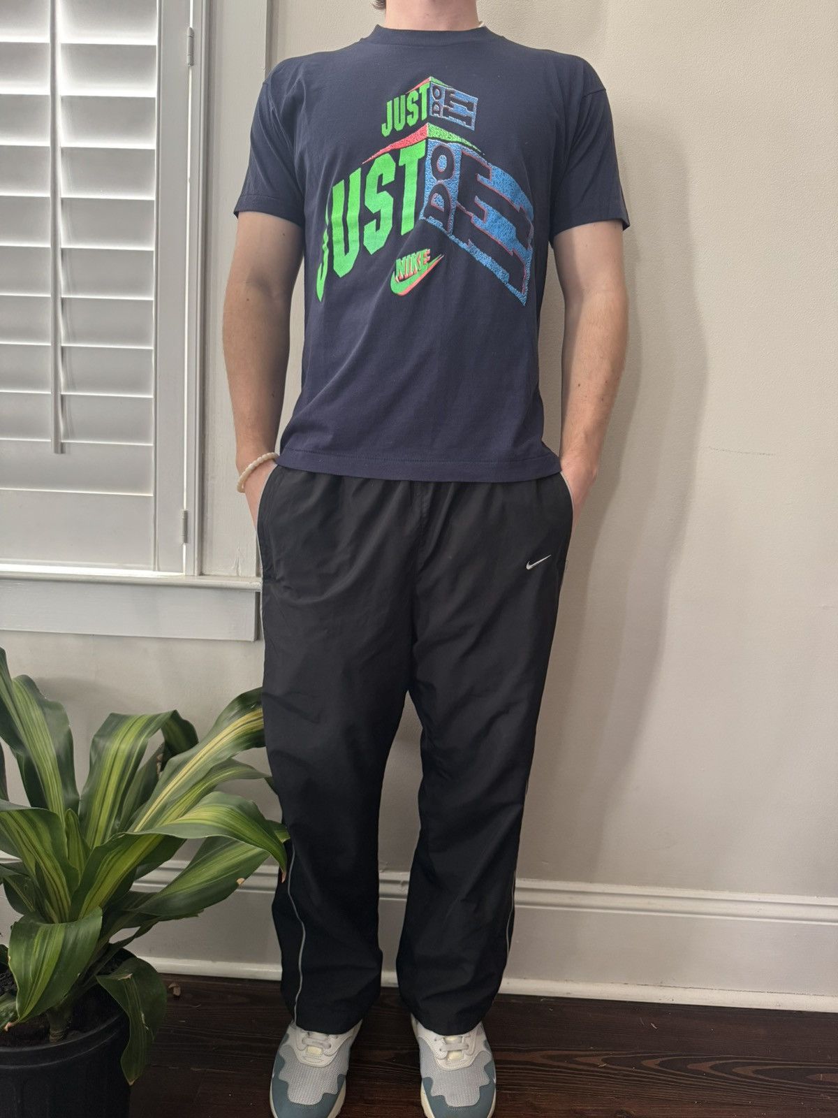 Nike 80s Nike Just Do It Bootleg Vintage Tee Size US L / EU 52-54 / 3 - 2 Thumbnail