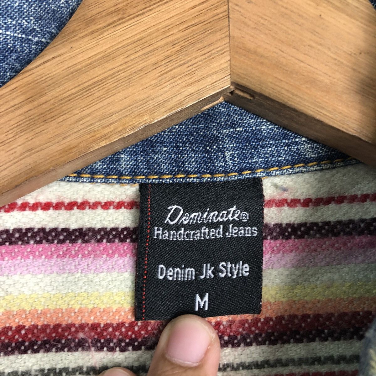 Japanese Brand 🔥Vtg Denim Biker Jacket Japan Blanket Lining Size US M / EU 48-50 / 2 - 17 Thumbnail