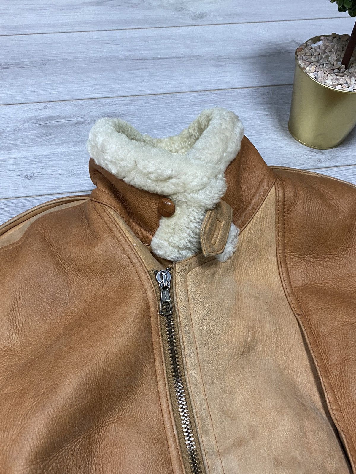 Other SHEEPSKIN COAT LEATHER TYPE B-3 AVIATION JACKET Size US M / EU 48-50 / 2 - 16 Thumbnail