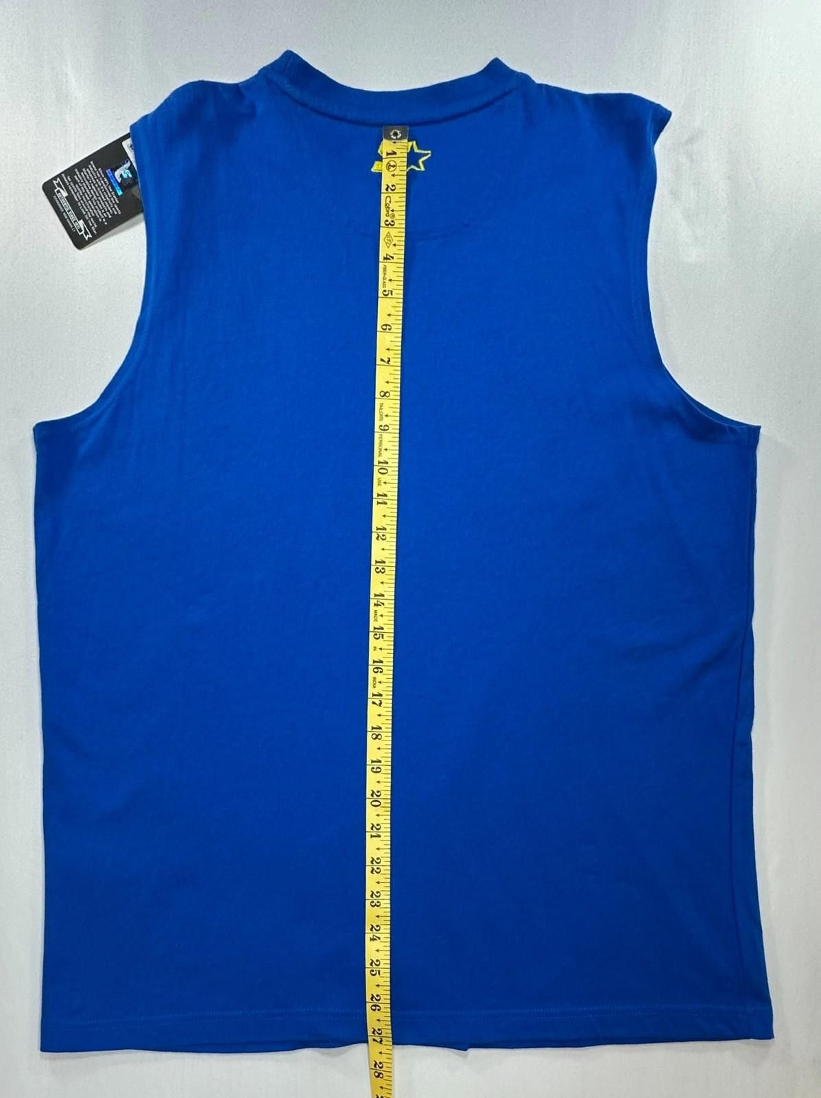 Starter Starter Logo Embroidered Sleeveless T-Shirt Blue Mens M Size US M / EU 48-50 / 2 - 3 Thumbnail