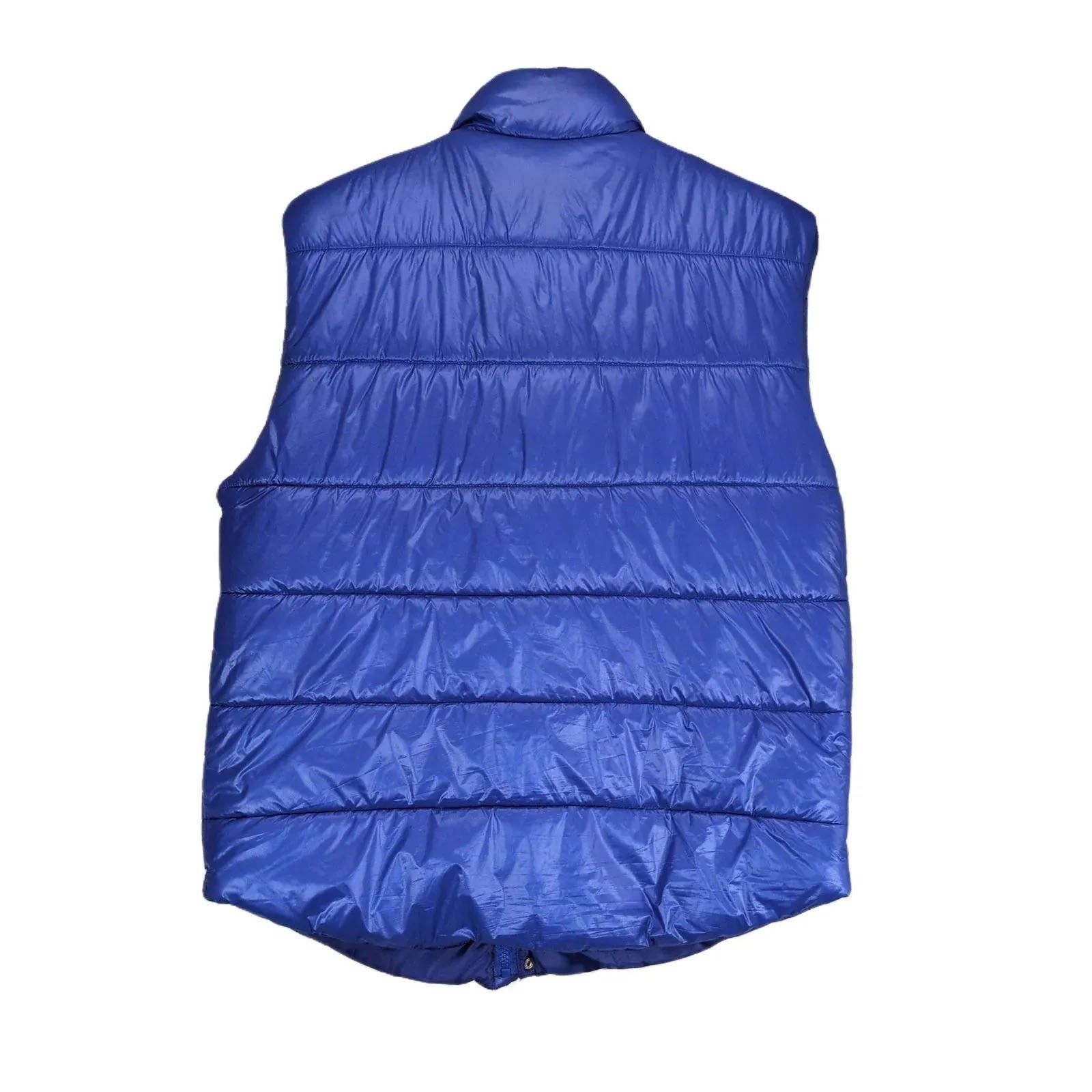 Other Ankor East Men's M Full-Zip Wood Toggles Blue Puffer Vest Size US M / EU 48-50 / 2 - 3 Thumbnail