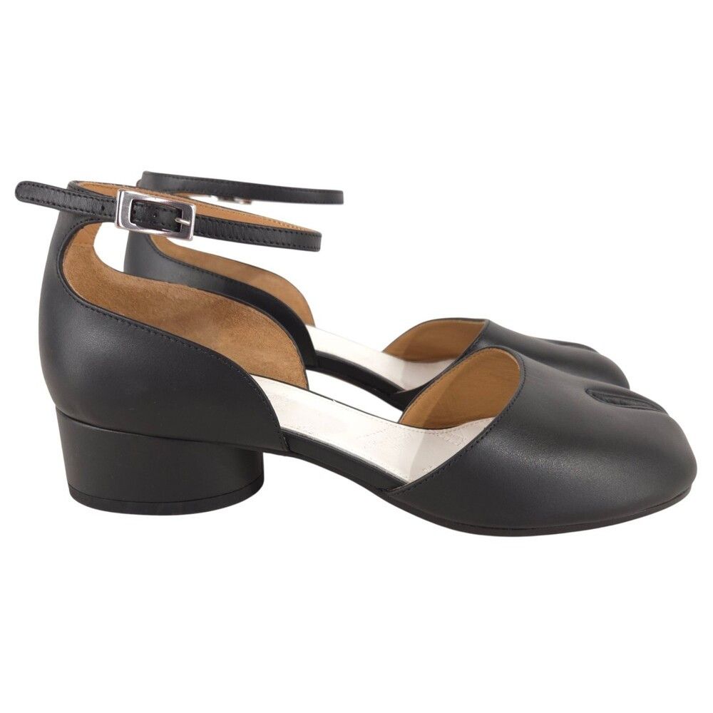 Maison Margiela Maison Margiela Tabi Pumps US 6 EU 36 Womens Black Leather Size US 6 / IT 36 - 4 Thumbnail