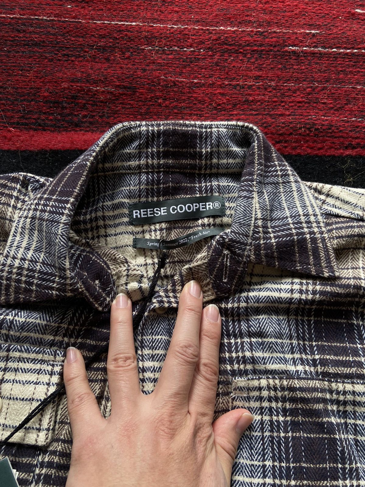 Reese Cooper ‘Fresh Air’ Cargo Flannel Size US S / EU 44-46 / 1 - 2 Thumbnail