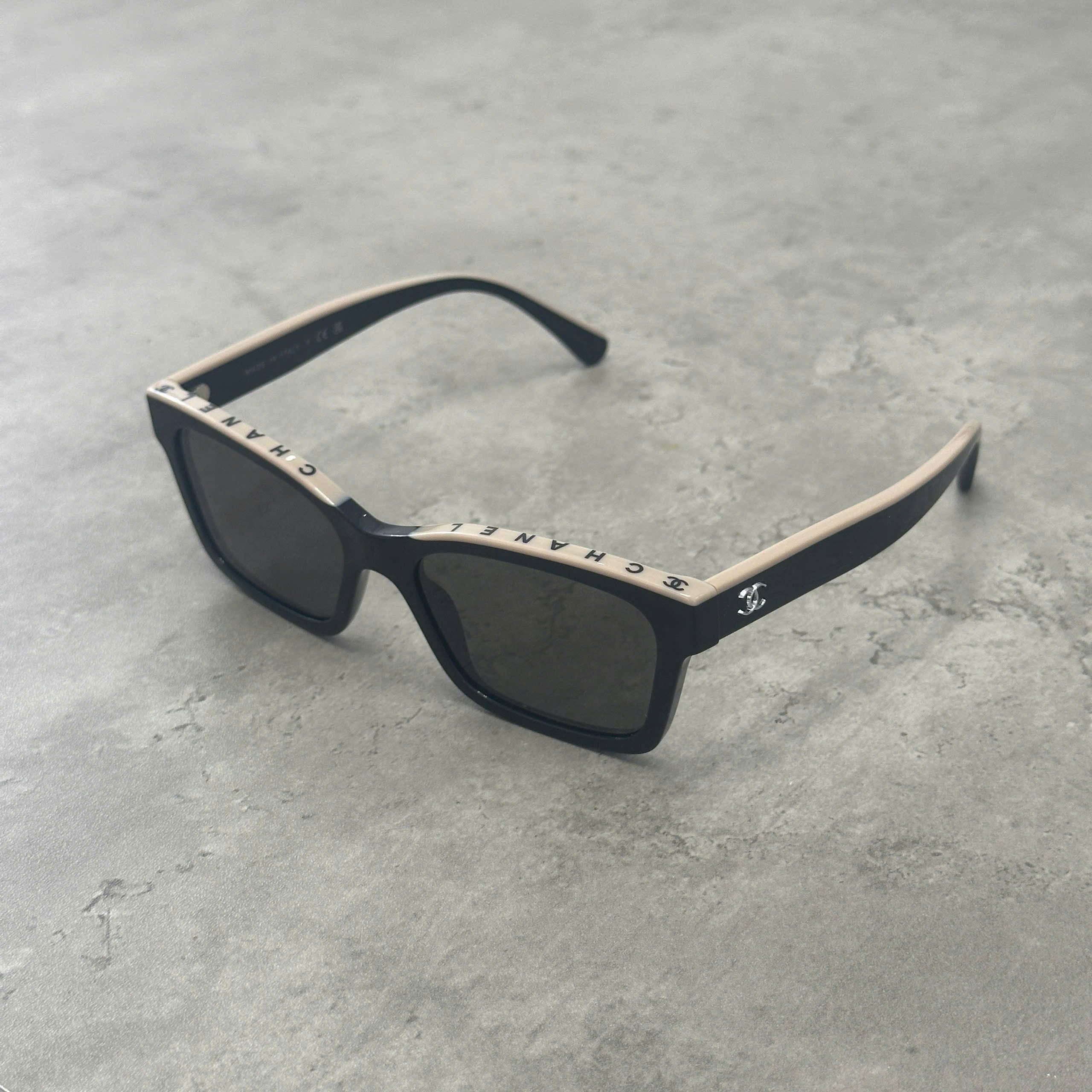 Chanel CHANEL 0CH5417 C534/3 Sunglasses BLACK/BEIGE Size ONE SIZE - 1 Thumbnail