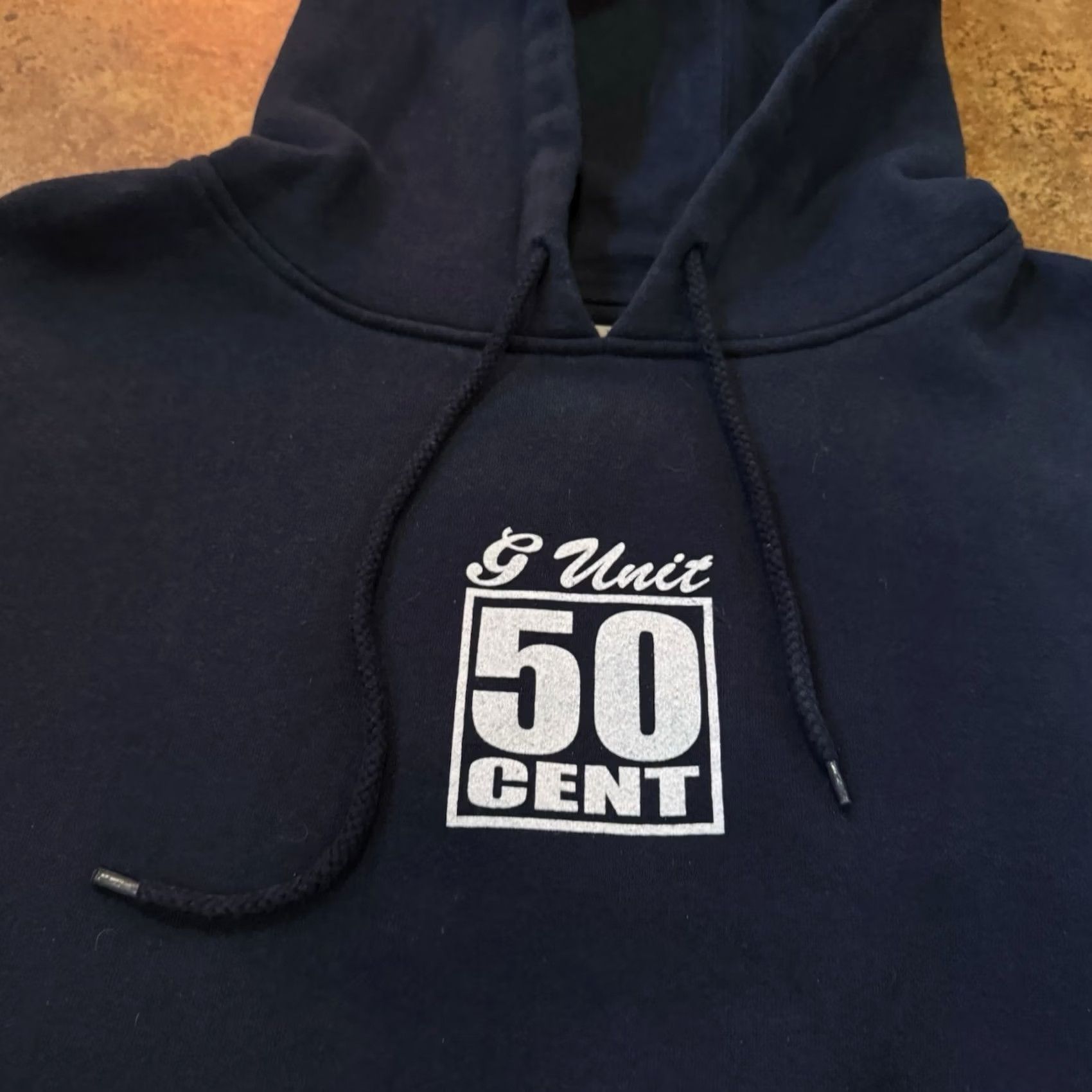 Vintage VINTAGE G-Unit Hoodie Mens XL Blue 50 Cent G Unit 90s Hip Hop Rap Full Zip Hooded Embroidery Regular Size XLI Size US XL / EU 56 / 4 - 4 Thumbnail