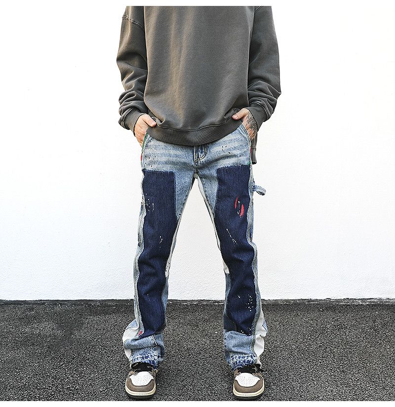Graffiti Denim Pants