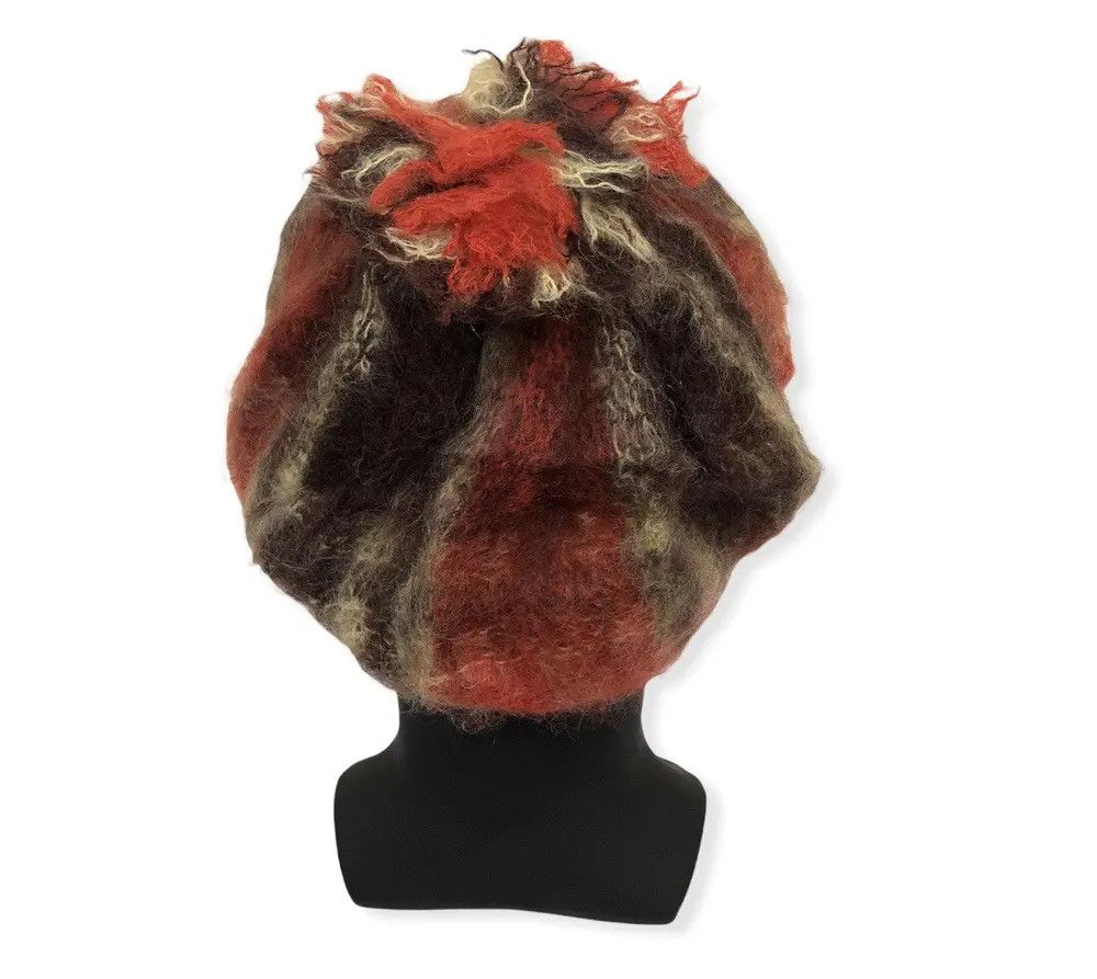 Designer × Vintage Vintage Mohair Multicolour Hat Size ONE SIZE - 5 Thumbnail