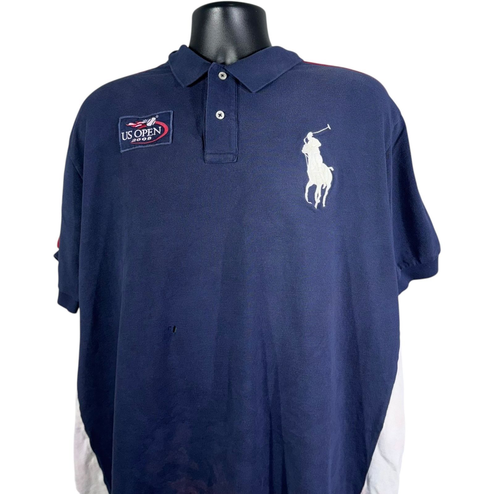 Polo Ralph Lauren Polo Ralph Lauren US Open Promo Short Sleeve Polo 2006 Size US XXL / EU 58 / 5 - 2 Thumbnail