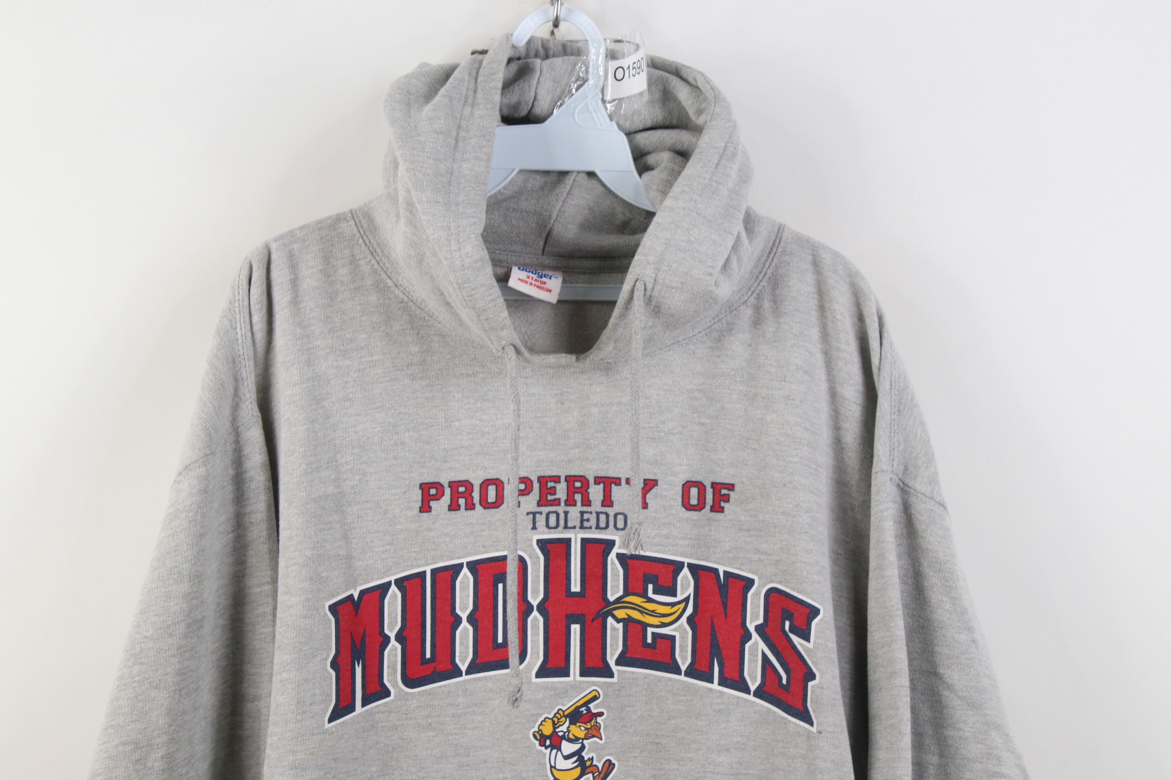 Vintage Vintage Y2K Minor League Toledo Mud Hens Hoodie Sweatshirt Size US XL / EU 56 / 4 - 2 Thumbnail