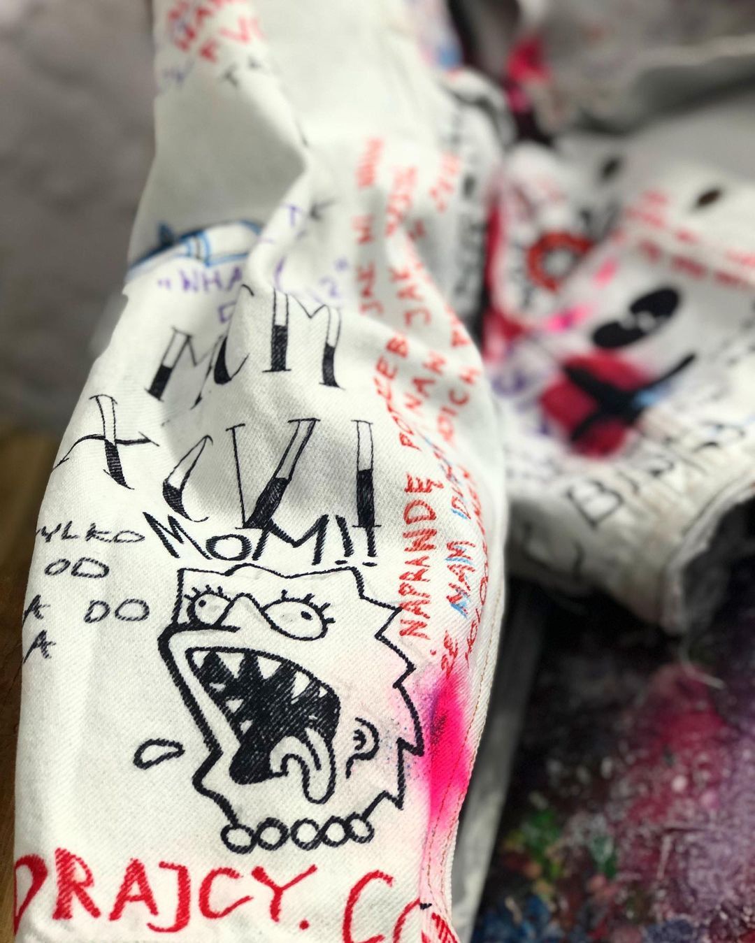 Handmade × Japanese Brand Lil peep custom jacket size L, opium jacket Size US L / EU 52-54 / 3 - 4 Thumbnail