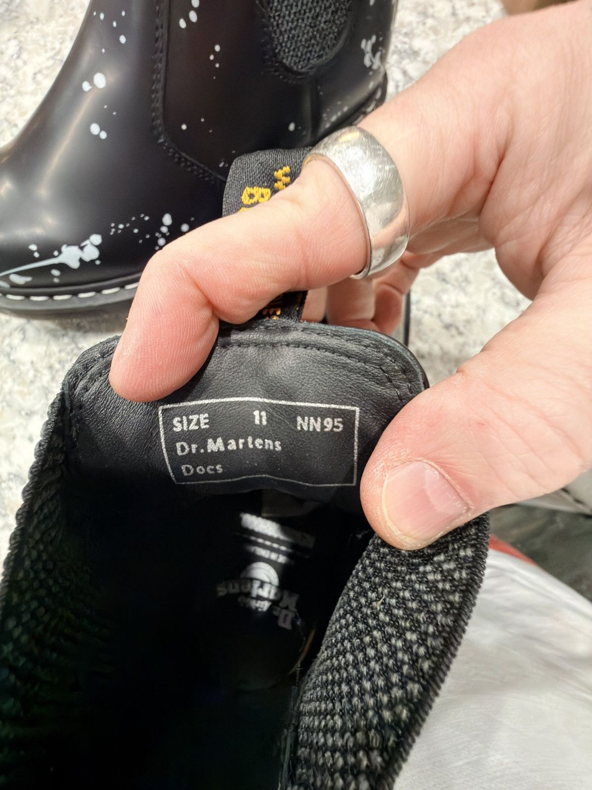 Dr. Martens × Neighborhood Dr Martens x Neighborhood Size US 12 / EU 45 - 5 Thumbnail