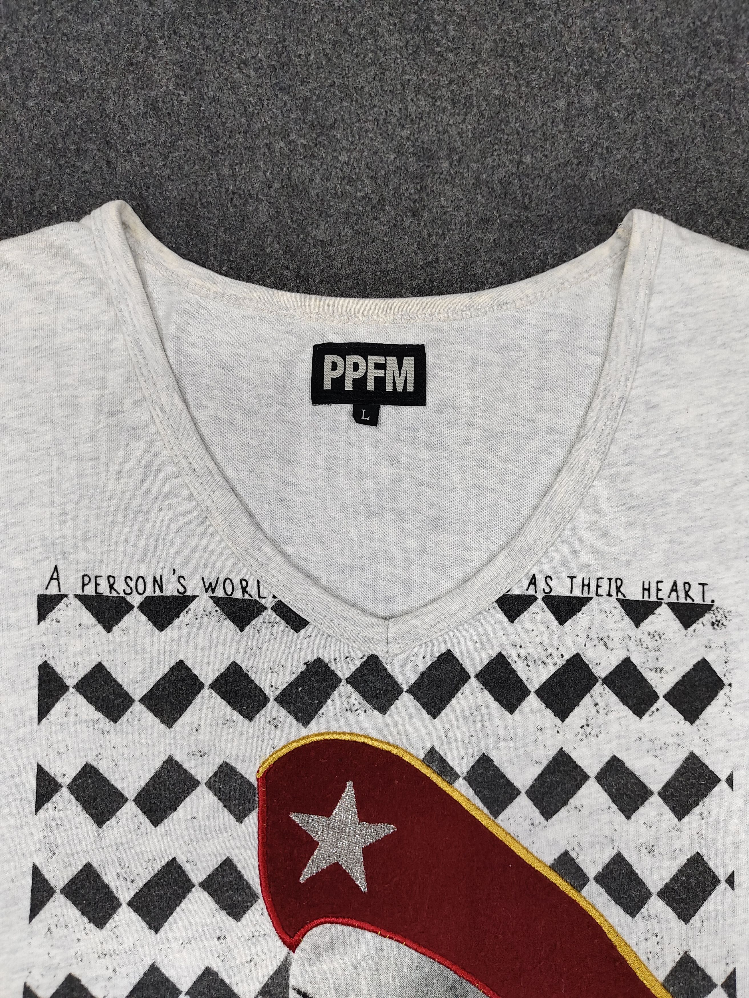PPFM 🇯🇵PPFM🇯🇵 Emboidered Print Pirates Asymmetric Tshirt Size US L / EU 52-54 / 3 - 6 Thumbnail