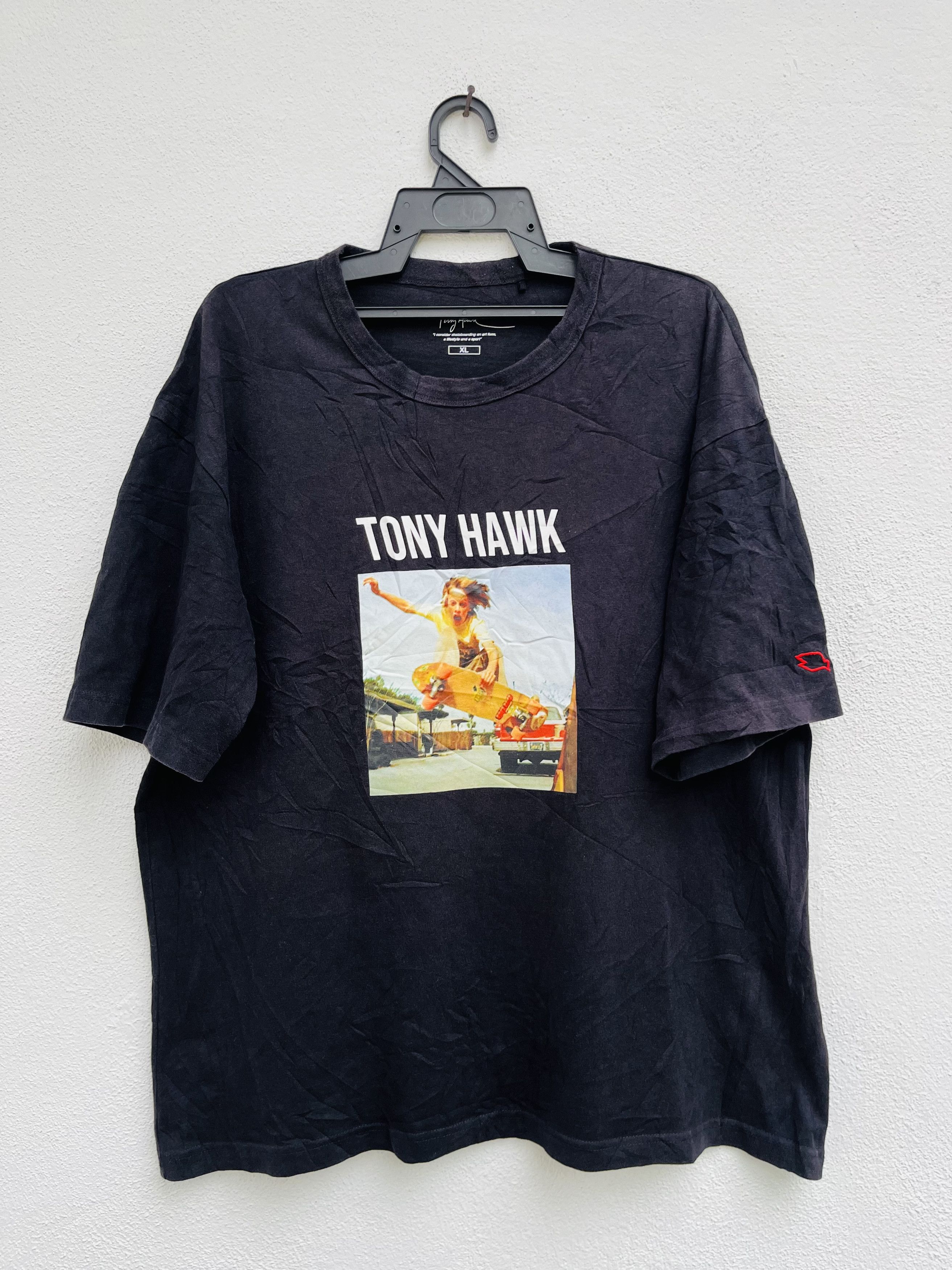 Japanese Brand Vintage Tony Hawks Skateboard Streetwear Fashion Style Size US XL / EU 56 / 4 - 1 Thumbnail