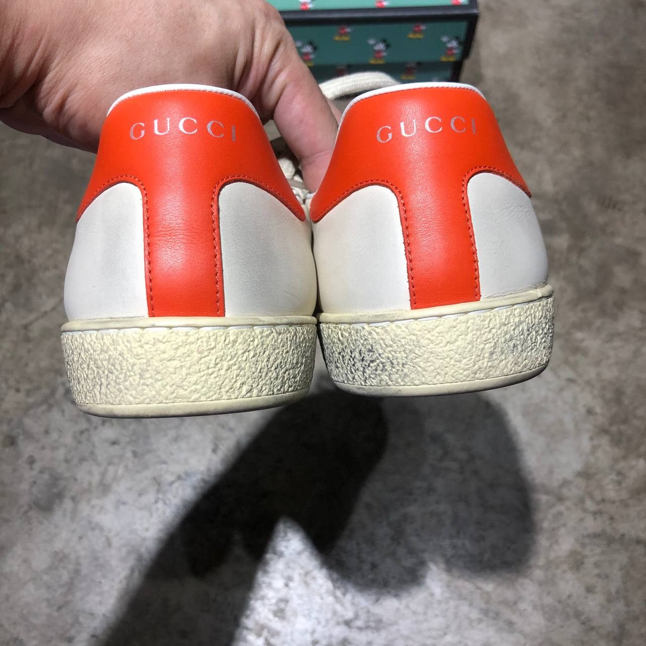 Gucci Gucci X Disney Mickey Mouse Ace Sneakers Size US 10 / EU 43 - 5 Thumbnail