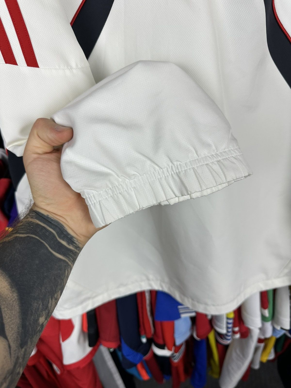 Adidas LIVERPOOL 2009 2010 TRAINING FOOTBALL SOCCER JACKET ADIDAS Size US XXL / EU 58 / 5 - 7 Thumbnail