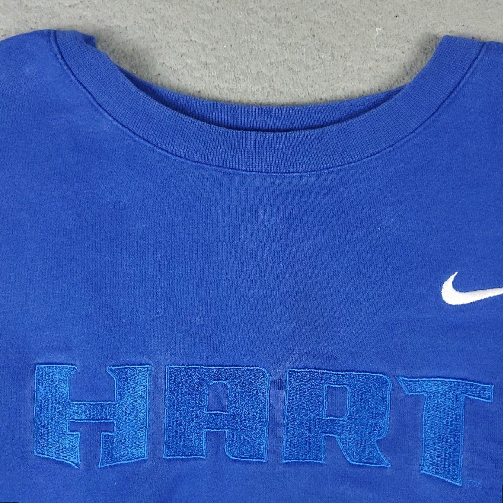 Nike Nike Sweater Pullover Mens Large Blue Solid Casual Sweatshirt Size US L / EU 52-54 / 3 - 3 Thumbnail