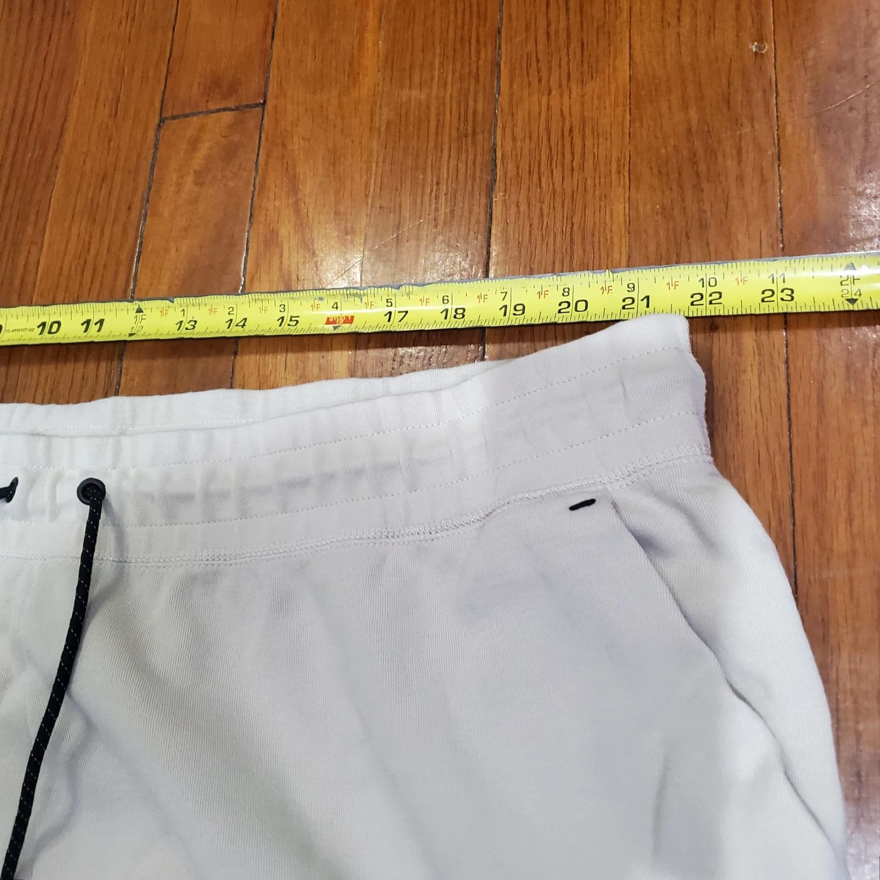 Nike VINTAGE Nike Pants Womens 3X Beige Tech Fleece Joggers Zip Pocket Athletic DA2043-206 Size 40" / US 18 - 6 Thumbnail