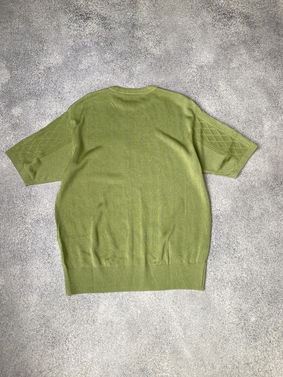 Missoni × Vintage Vintage Missoni Luxury Green Polo T-Shirt Size US M / EU 48-50 / 2 - 10 Thumbnail