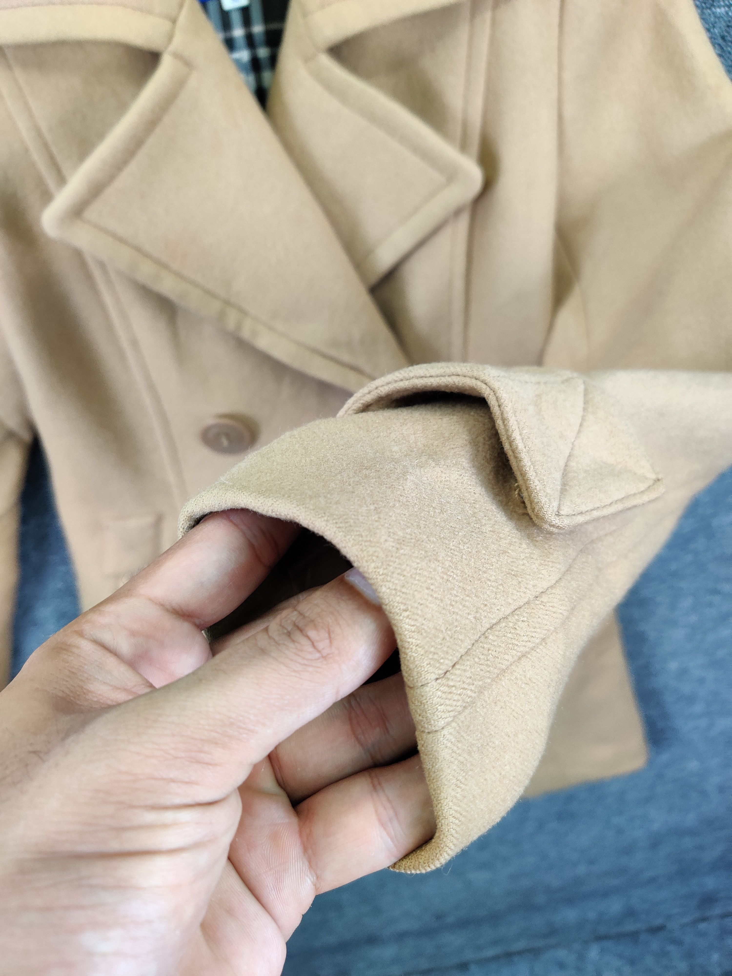 Burberry Vintage Burberry Nova Check Wool Double Breasted Coat Size US S / EU 44-46 / 1 - 11 Thumbnail