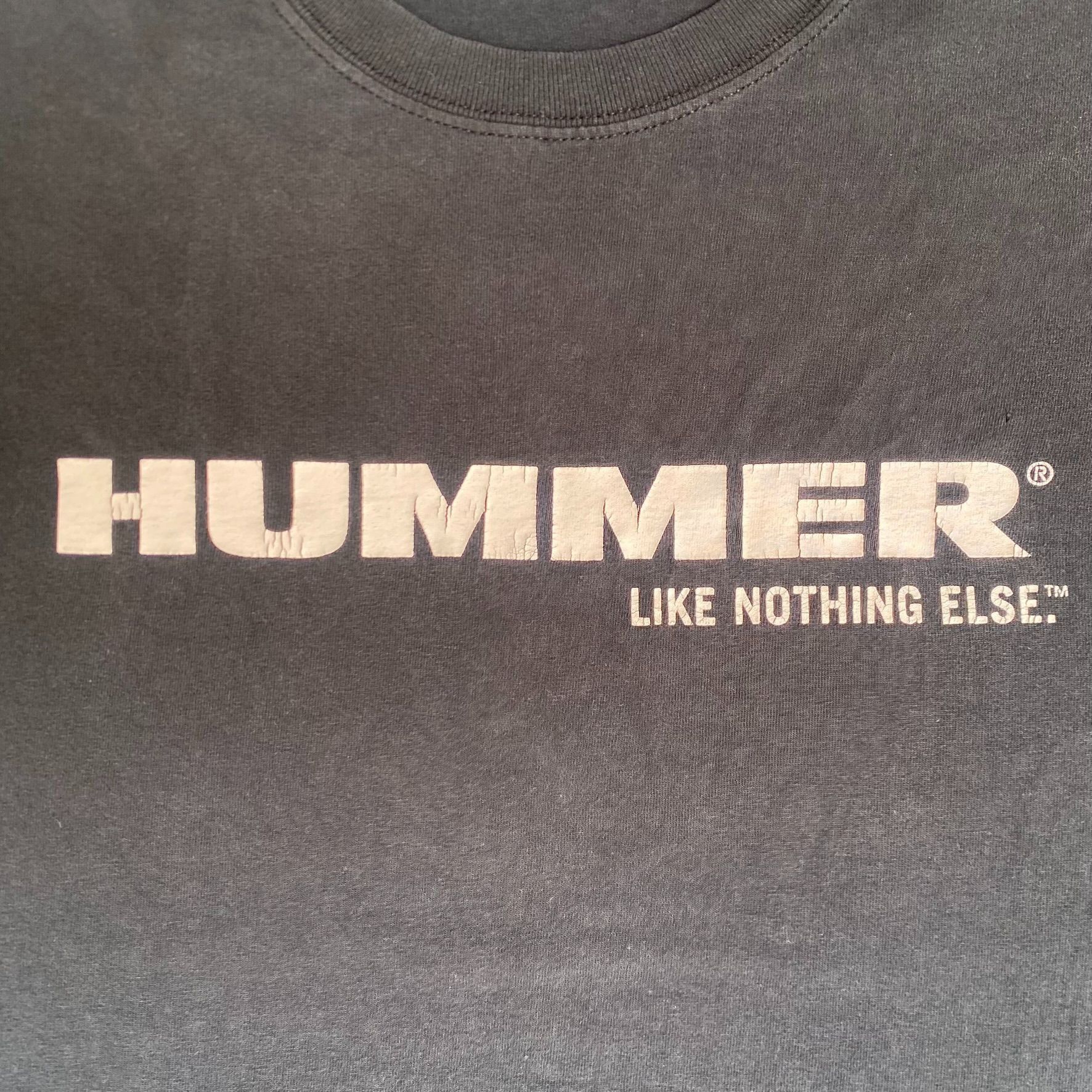 Vintage Hummer Logo Tee Vintage Y2K Hip Hop Automotive Shirt Size US XL / EU 56 / 4 - 3 Thumbnail