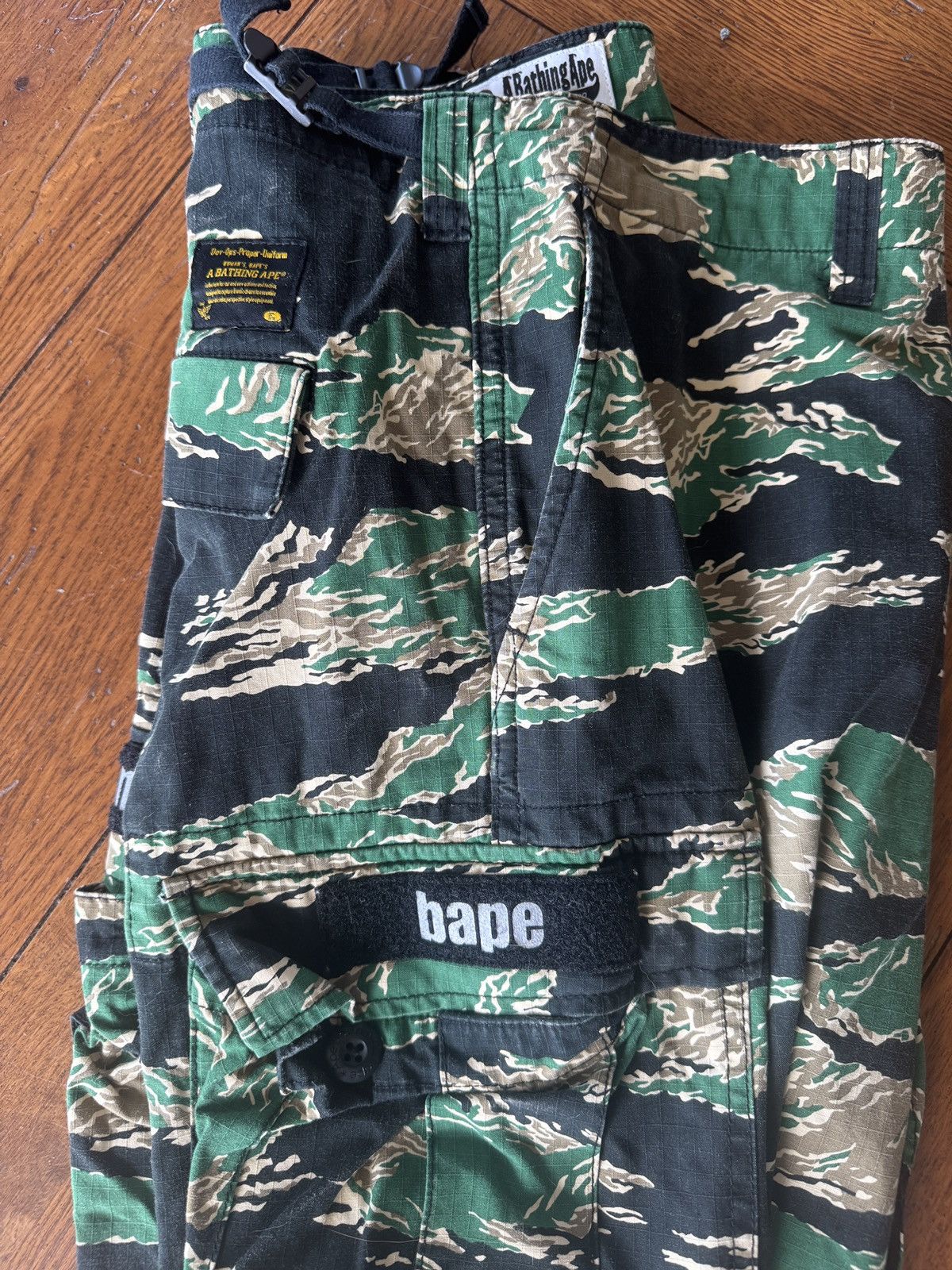 Bape Bape Camo Joggers Size US 32 / EU 48 - 3 Thumbnail