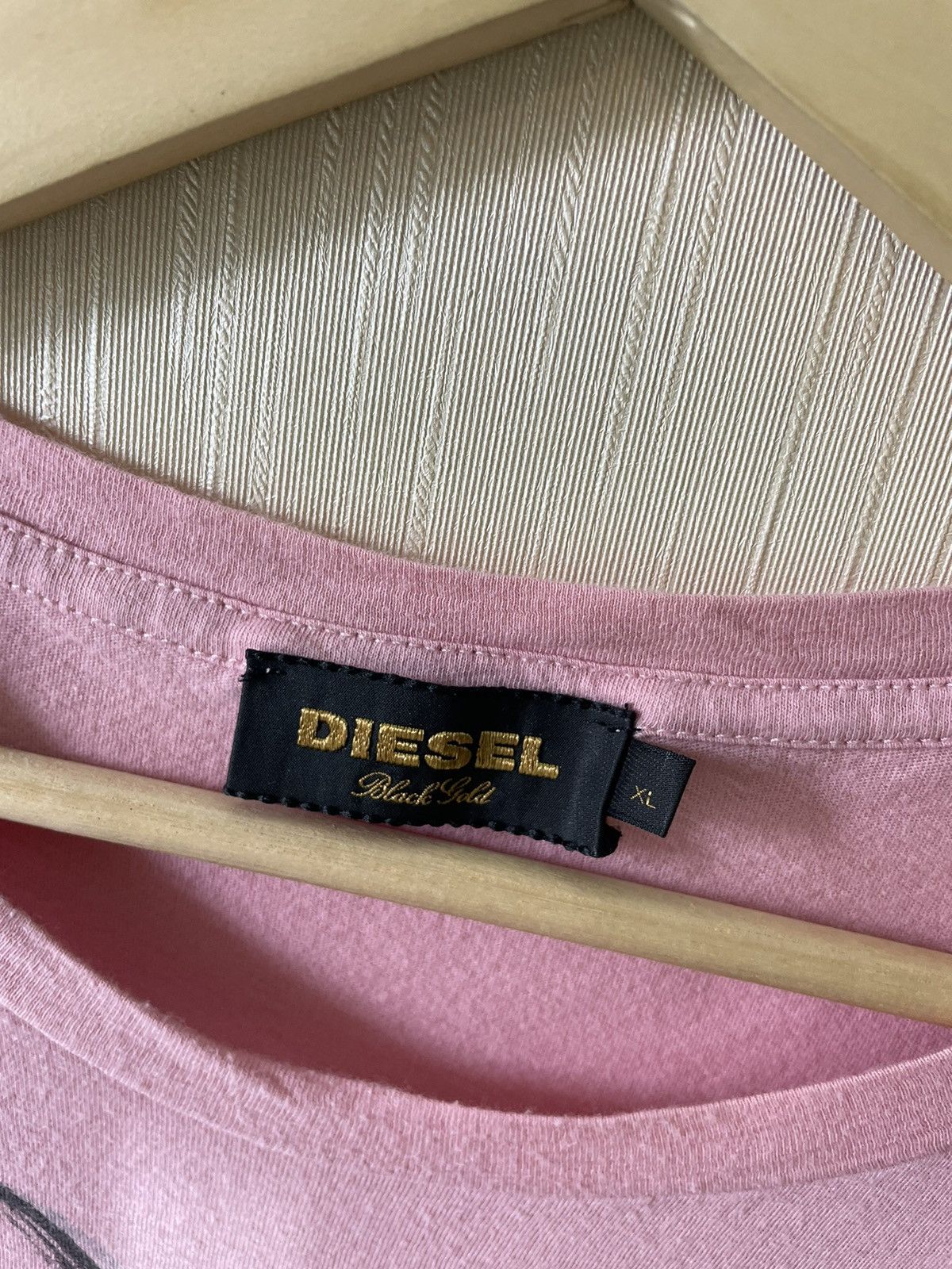 Diesel Black Gold × Vintage Diesel Black Gold vintage T shirt Size US XL / EU 56 / 4 - 6 Thumbnail