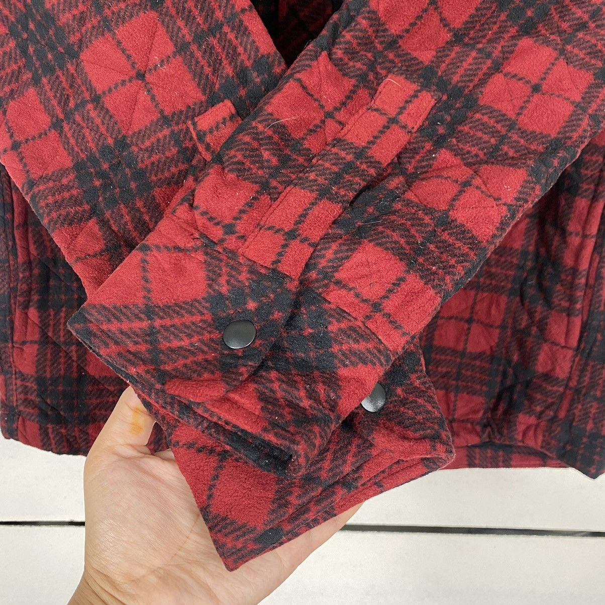 Flannel × Japanese Brand × Uniqlo Red Tartan Uniqlo Flannel warm inner Size US S / EU 44-46 / 1 - 6 Thumbnail