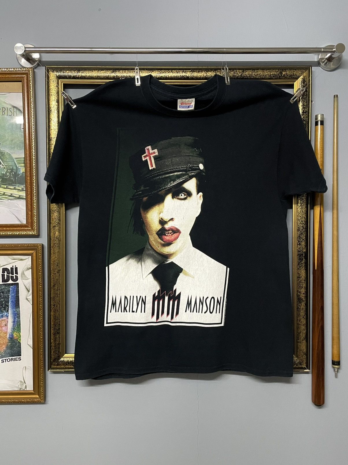 Band Tees Vintage Original Marilyn Manson Antichrist Superstar Tshirt Size US L / EU 52-54 / 3 - 1 Thumbnail